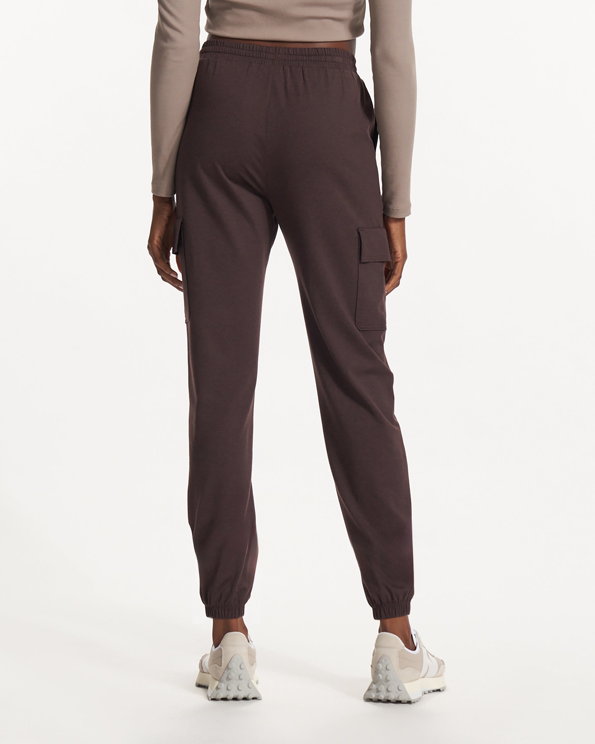Boyfriend Cargo Sweatpant | Java Heather