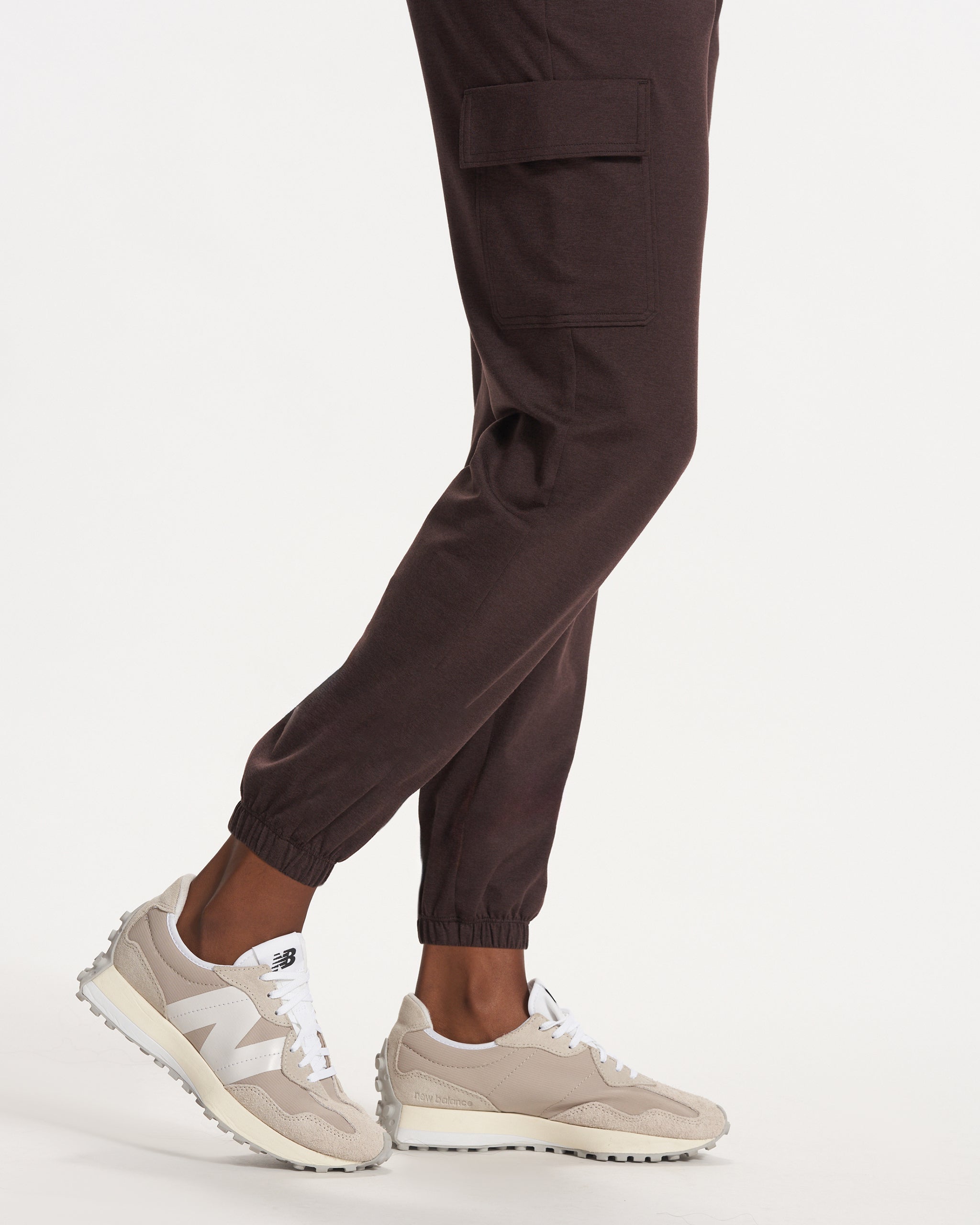 Boyfriend Cargo Sweatpant | Java Heather