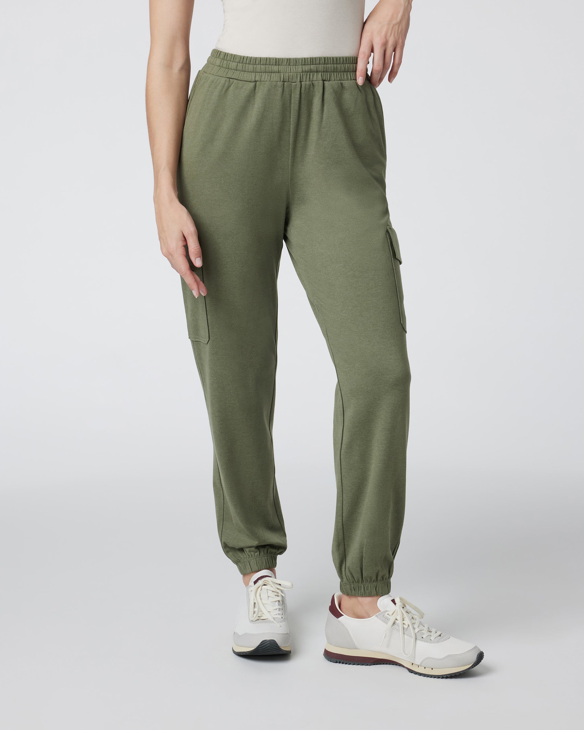 Boyfriend Cargo Sweatpant | Dark Metal Heather
