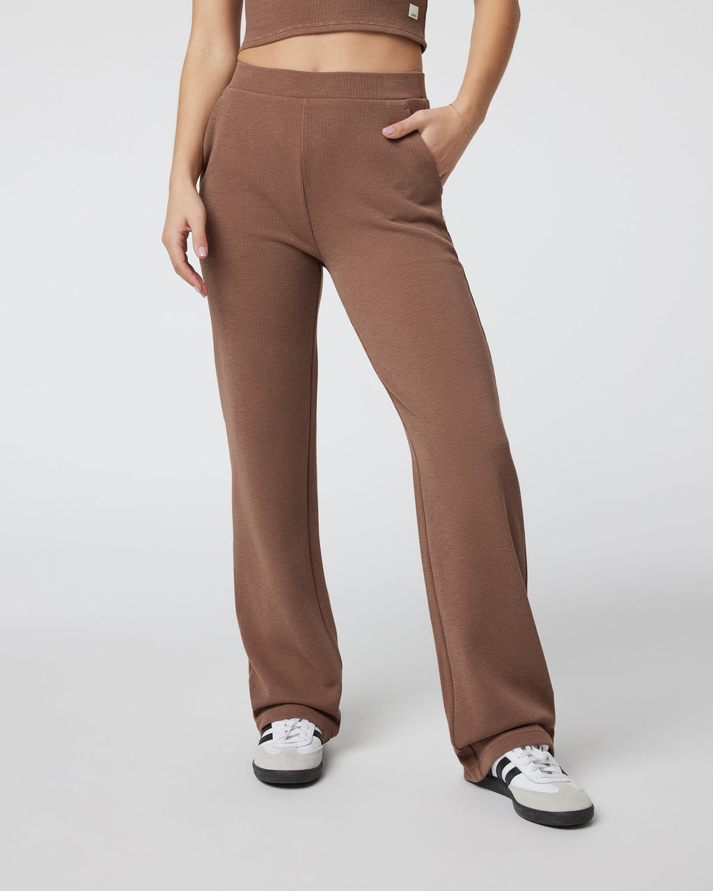 Aston Rib Pant | Almond