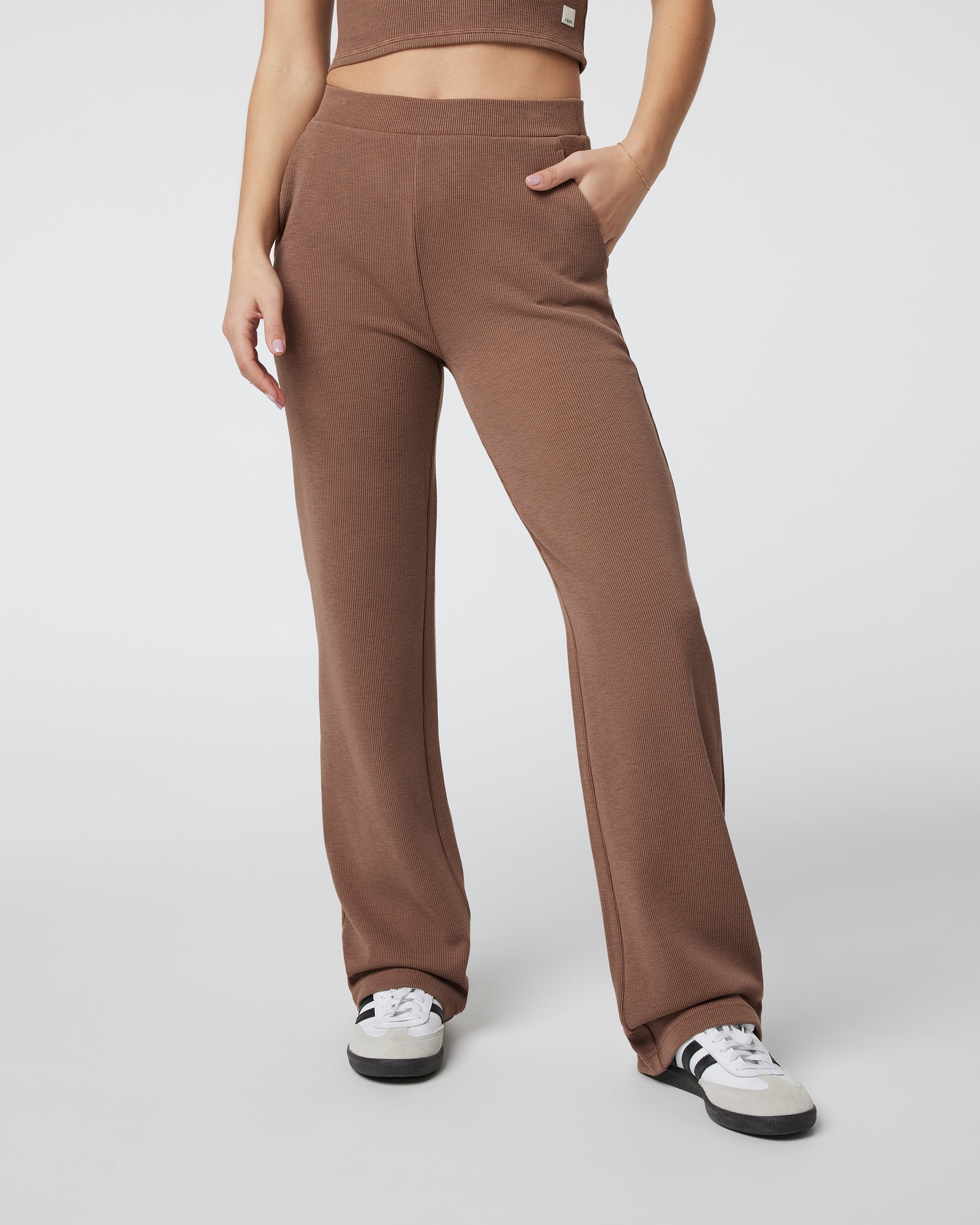Aston Rib Pant | Almond