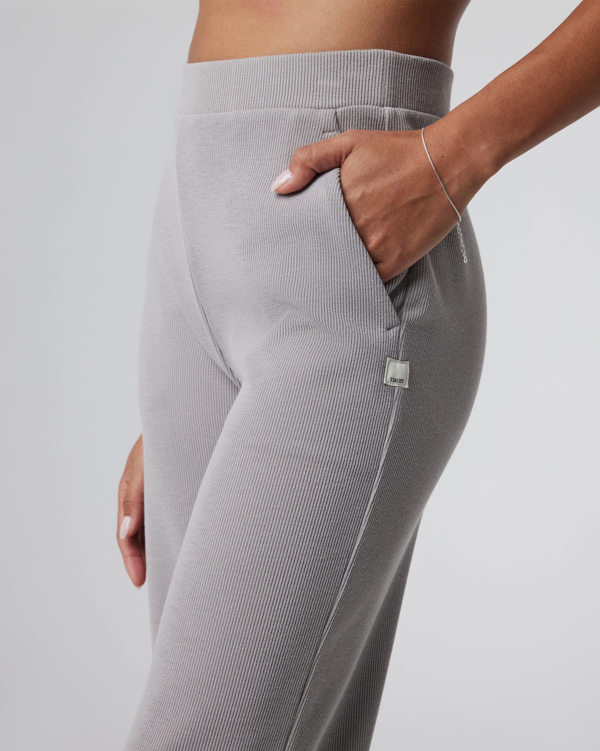 Aston Rib Pant | Soft Pewter