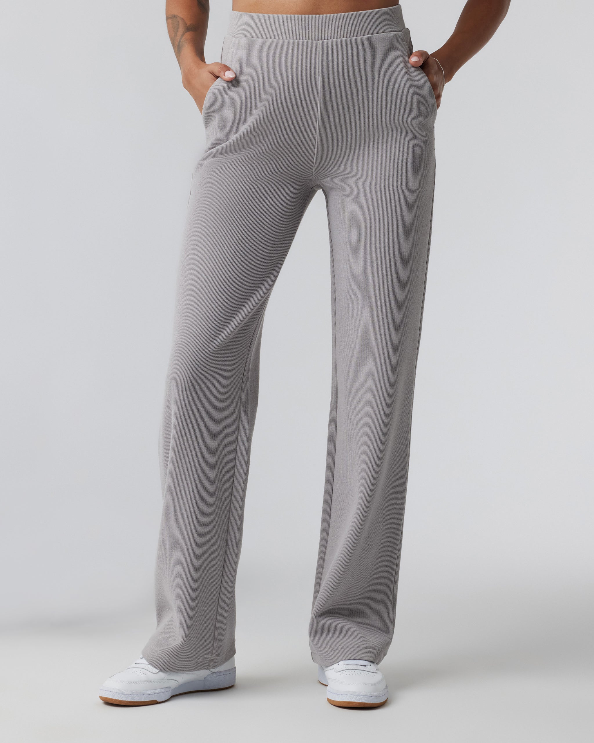 Aston Rib Pant | Soft Pewter