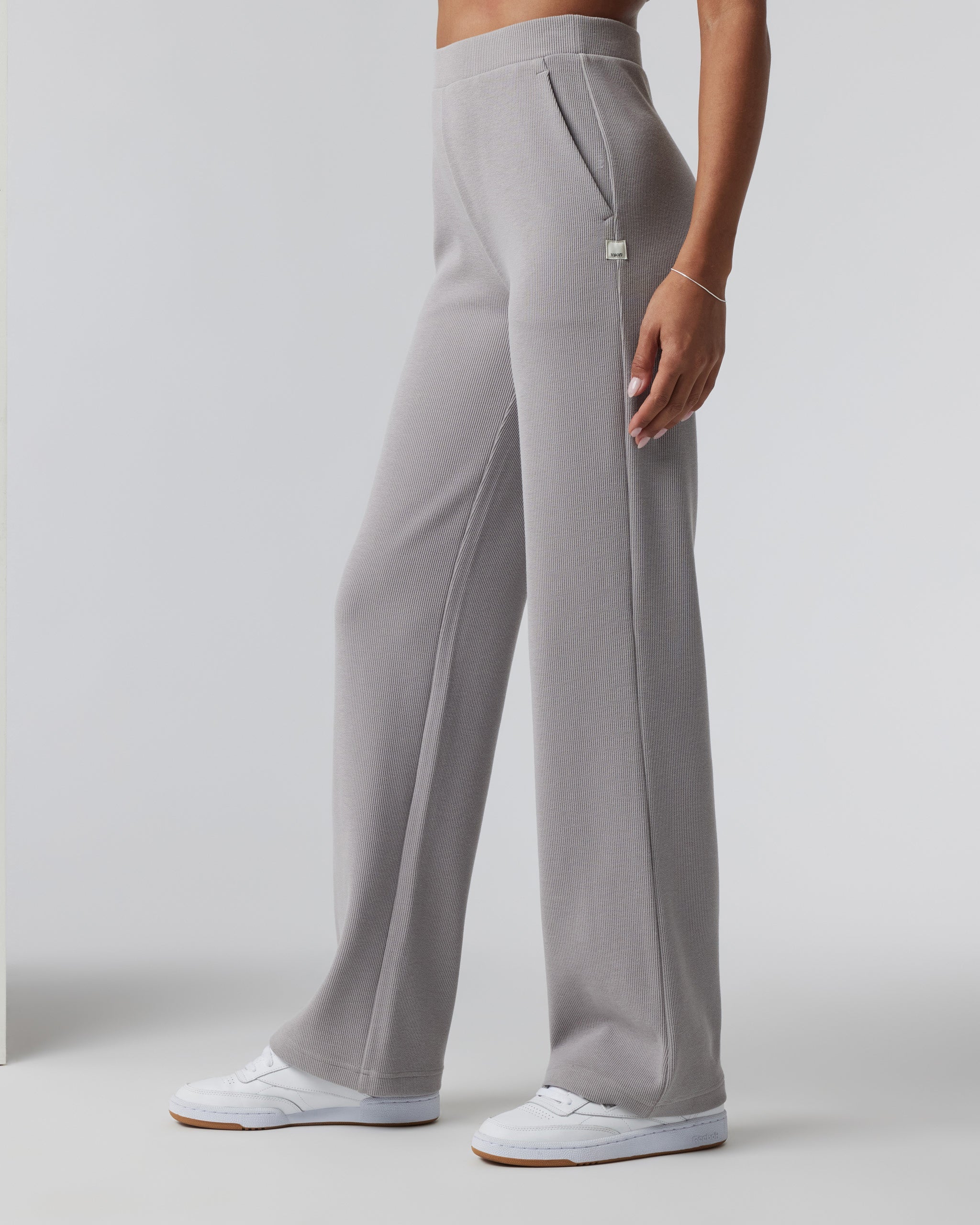 Aston Rib Pant | Soft Pewter