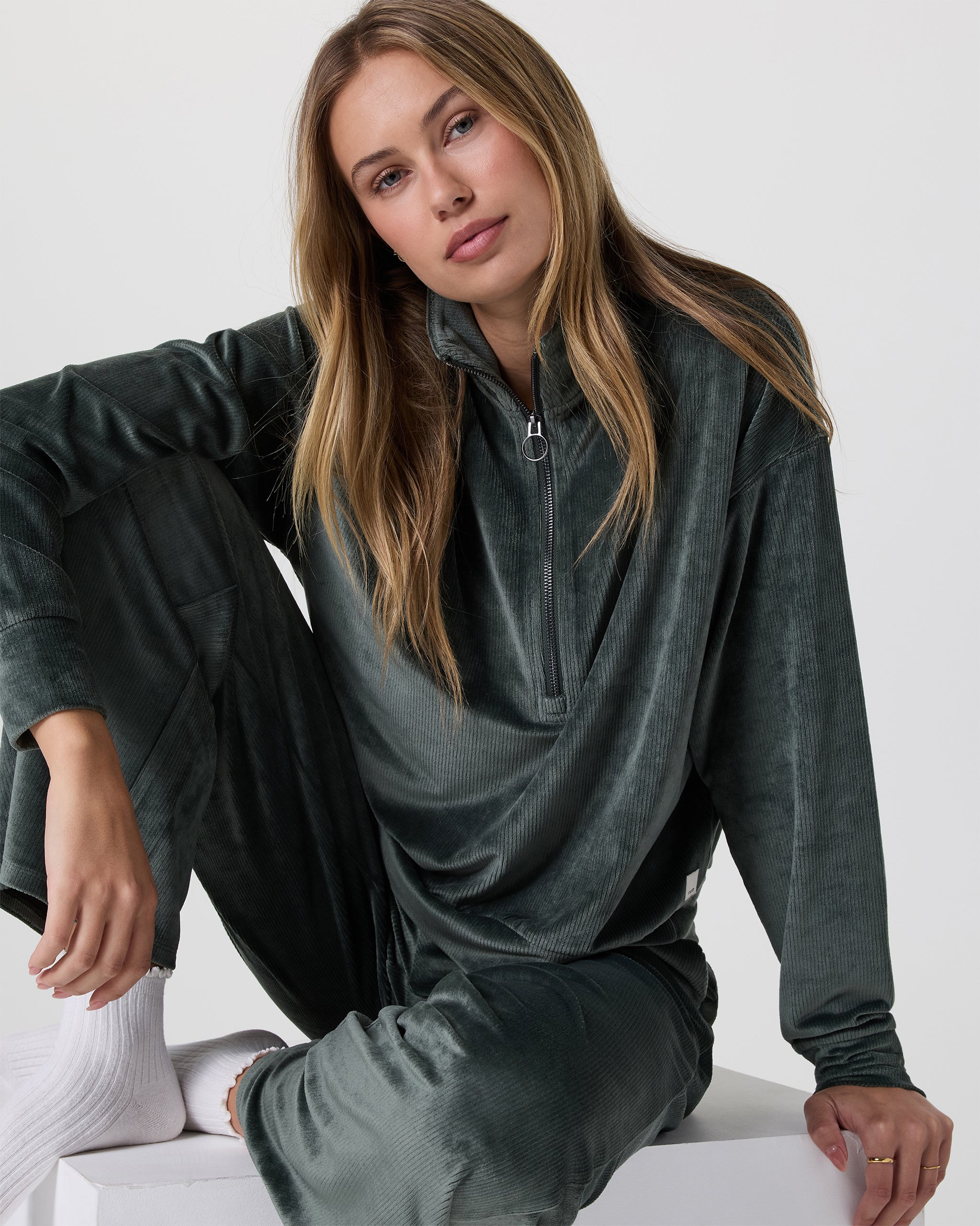 Haven Half Zip | Aspen