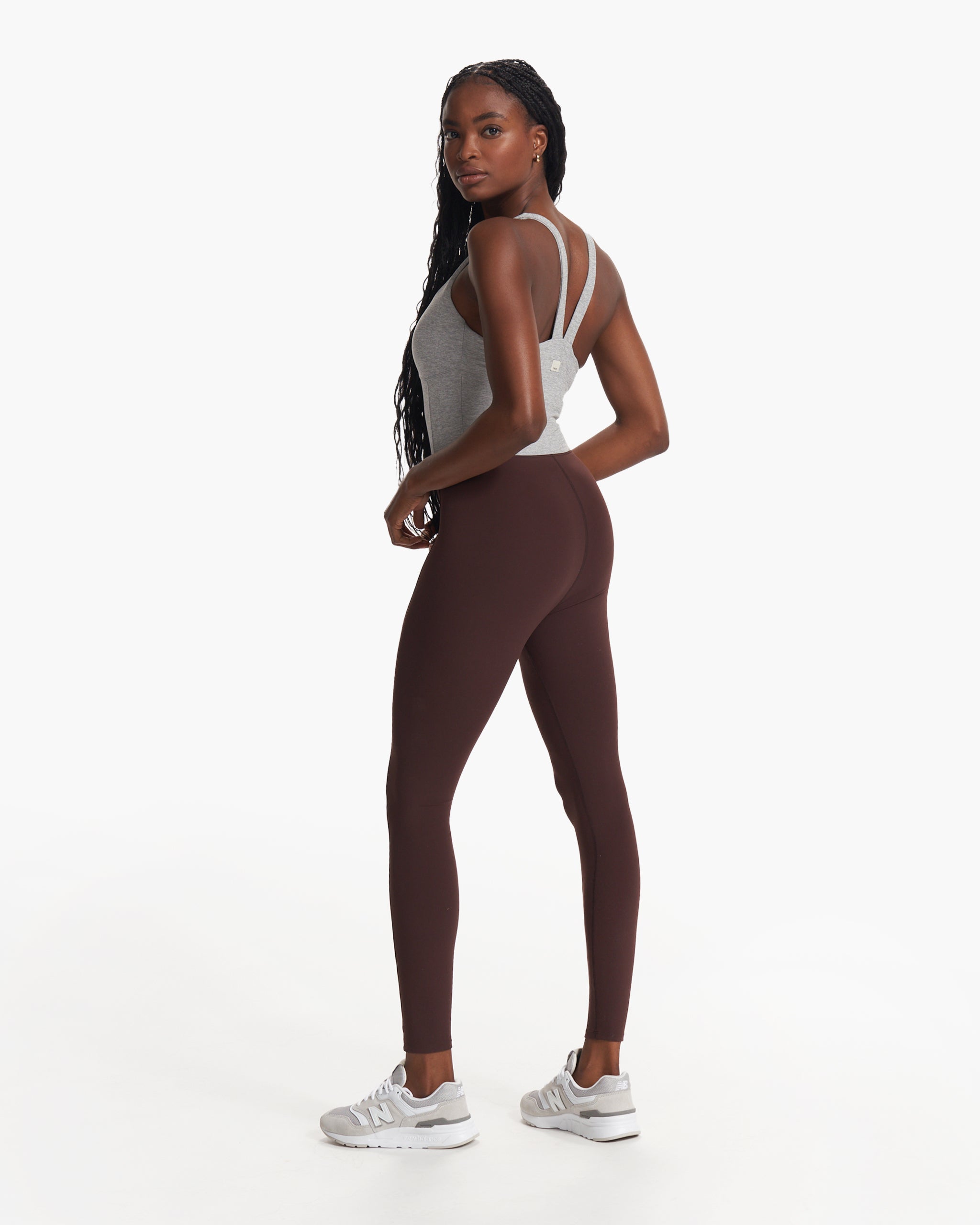 Colorblock Corset Jumpsuit | Mahogany