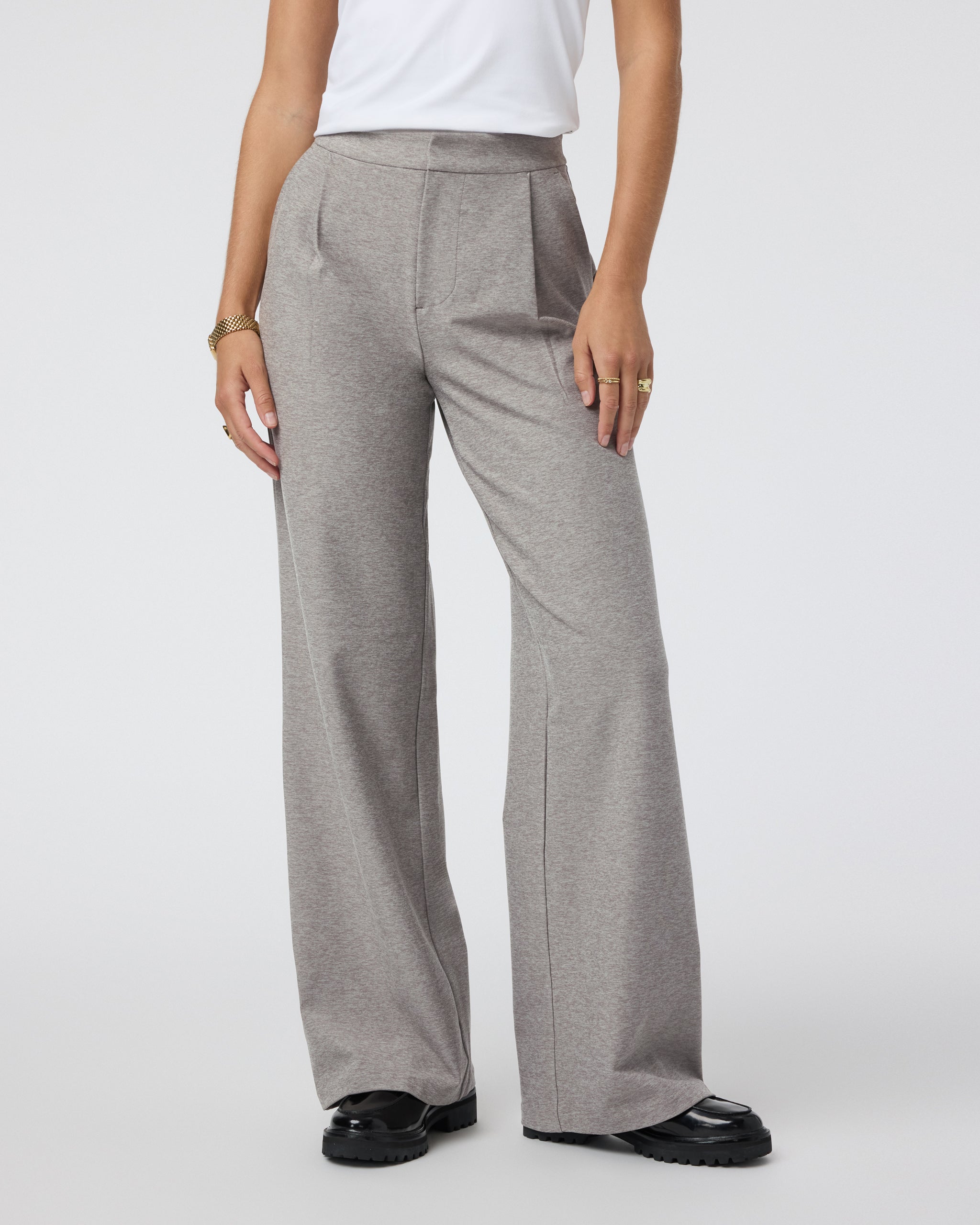 Elevation Trouser-Long | Cobblestone Heather