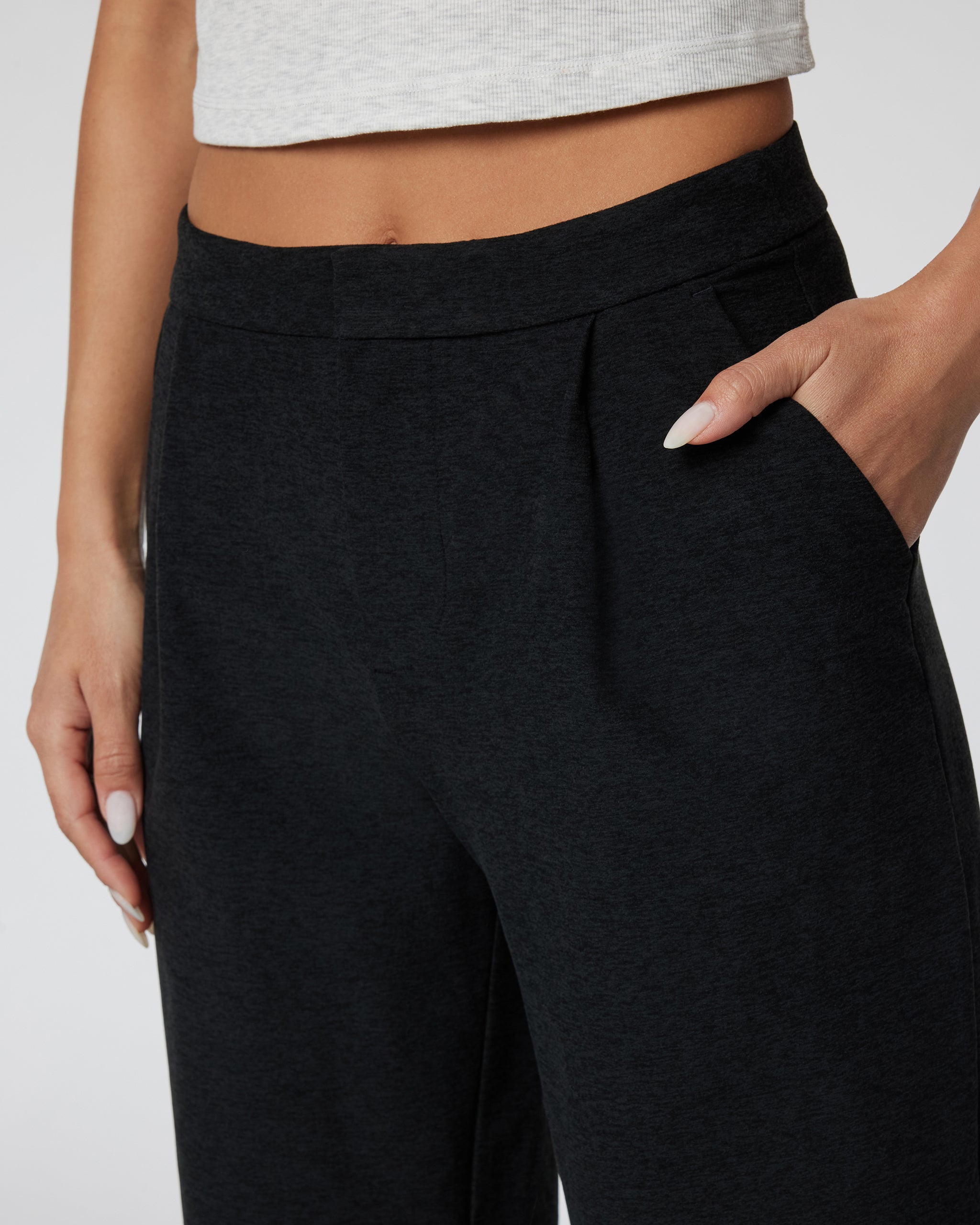 Elevation Trouser-Long | Black Heather