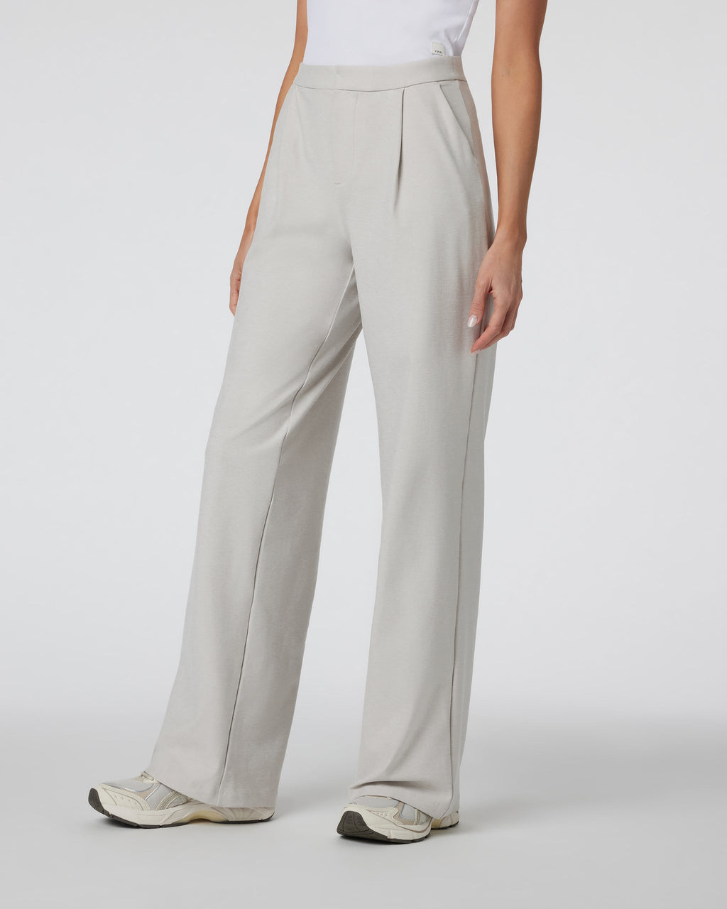 Elevation Trouser-Long | Ecru Heather