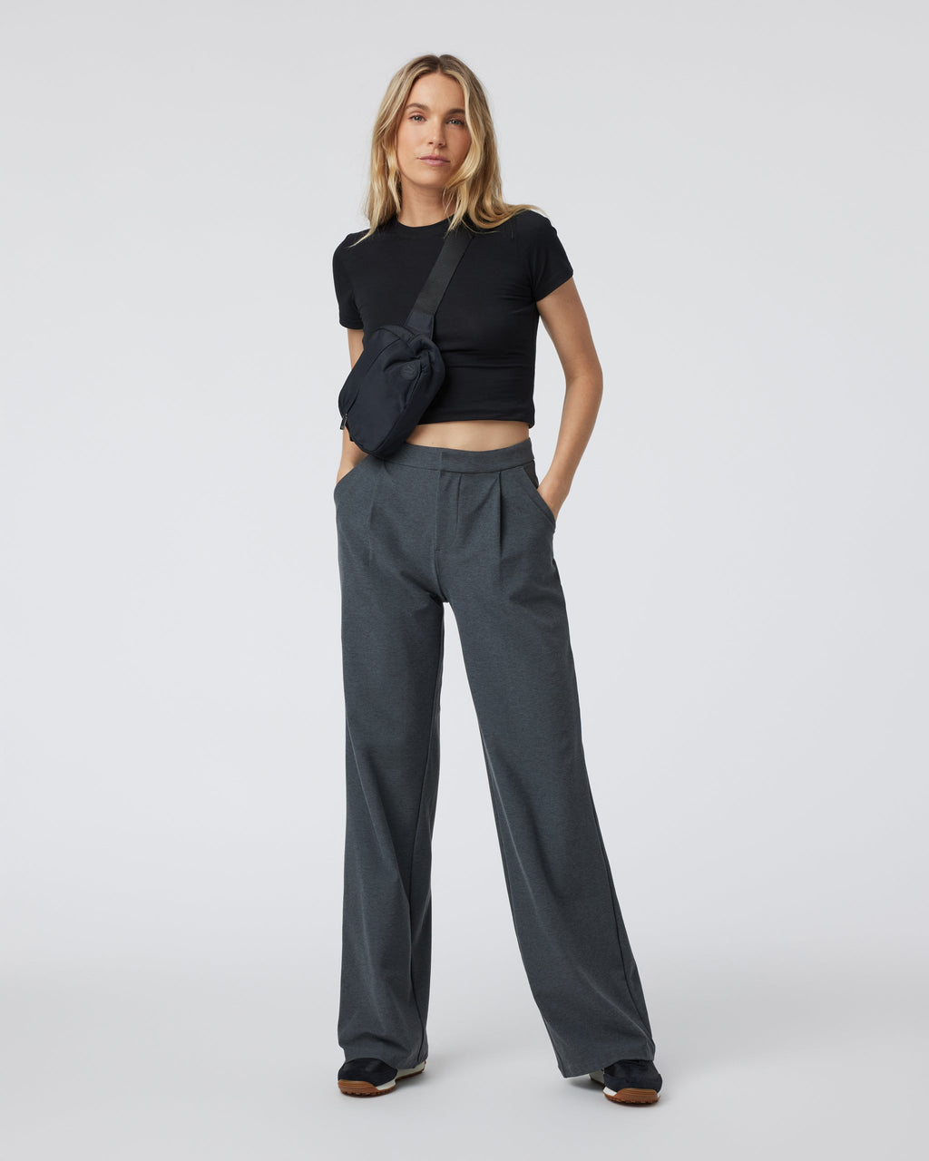 Elevation Trouser-Short | Dark Pewter Heather