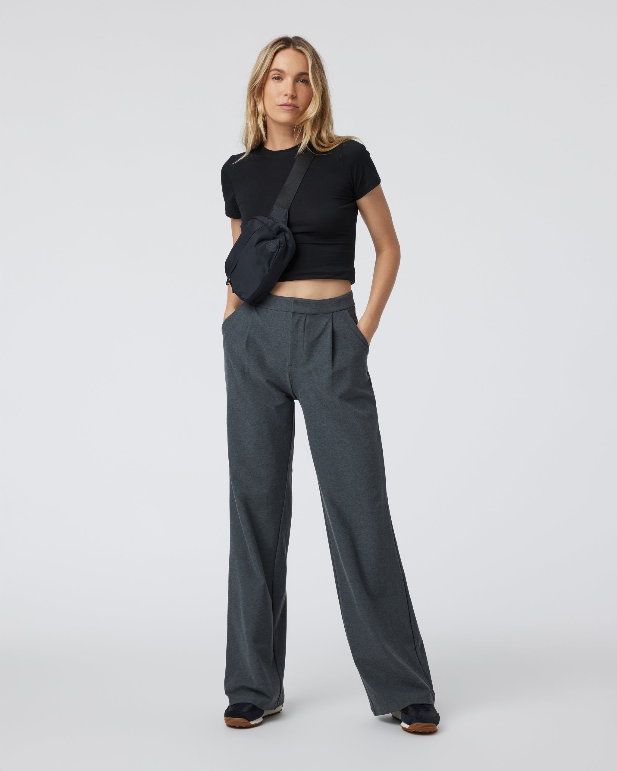 Elevation Trouser-Short | Dark Pewter Heather