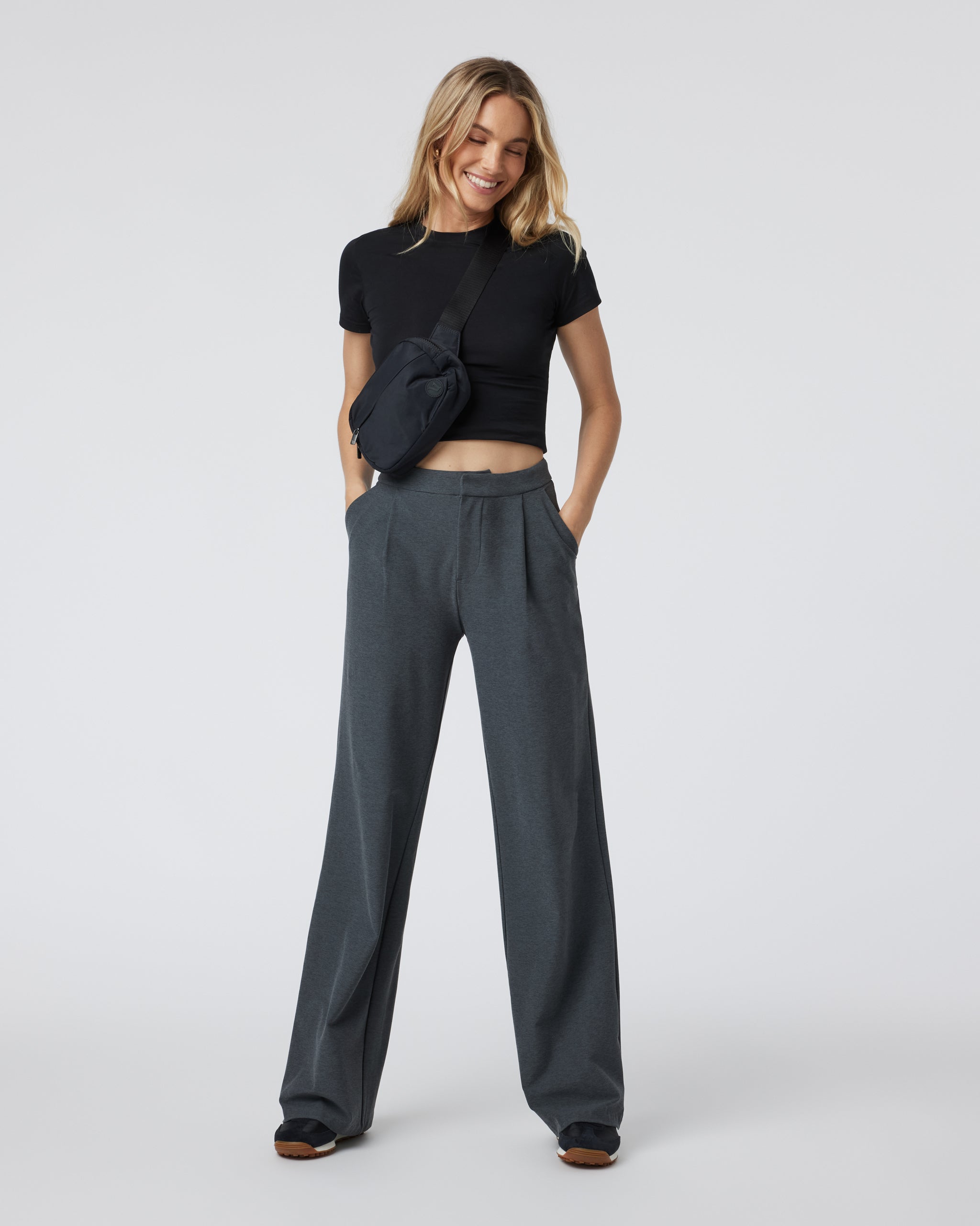 Elevation Trouser-Short | Dark Pewter Heather