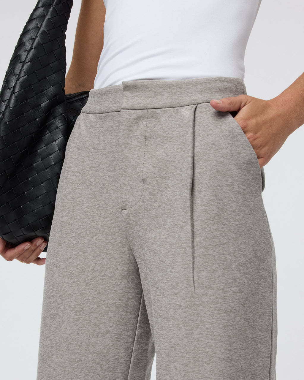 Elevation Trouser-Short | Cobblestone Heather