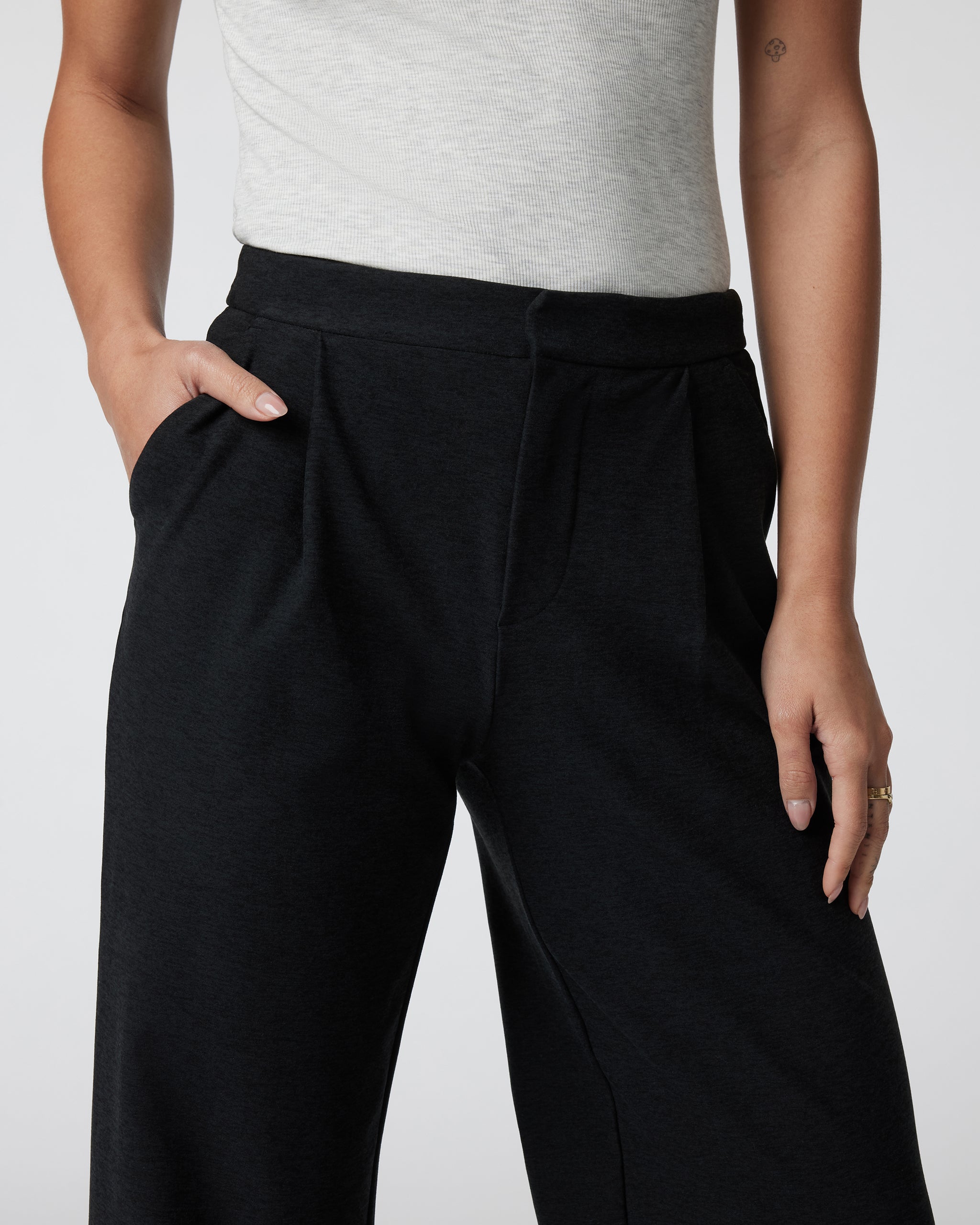 Elevation Trouser-Short | Black Heather