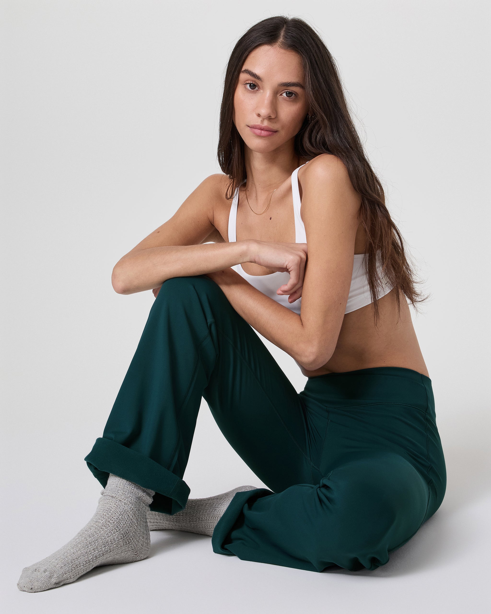 Chilled Out Bootcut | Moss