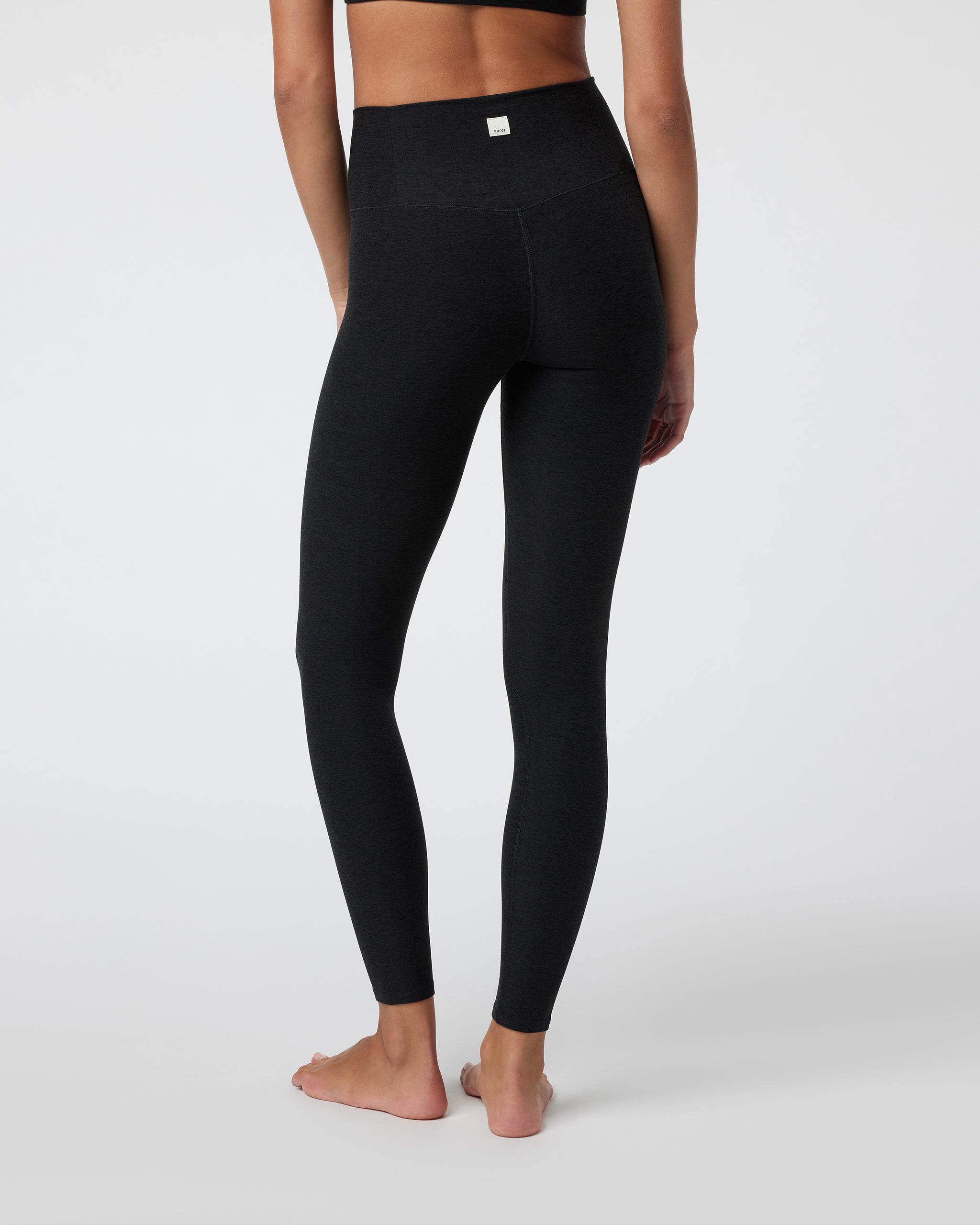 Elevation Ruched Legging | Black Heather