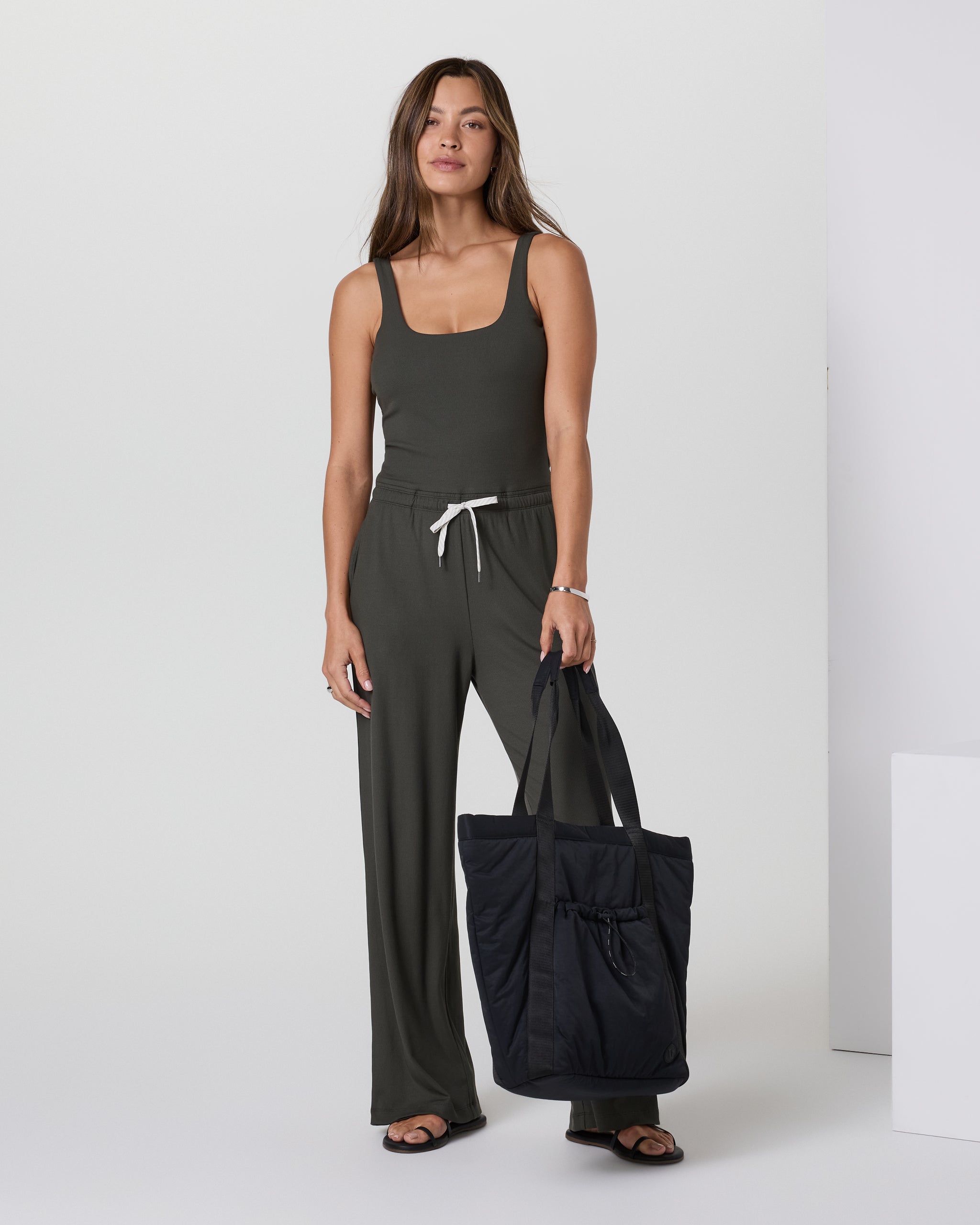 Pose Scoop Jumpsuit | Kale