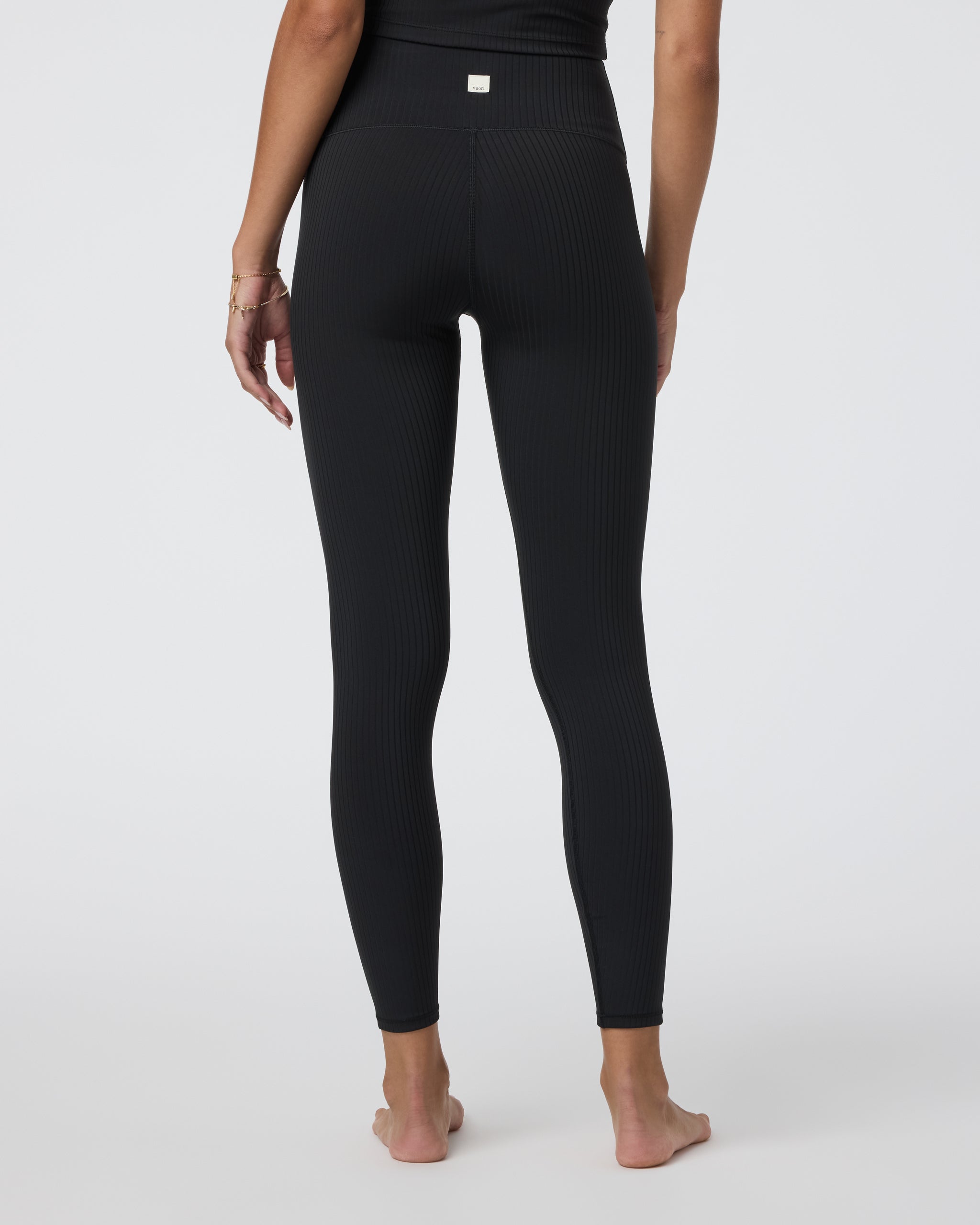 Inversion Rib Legging | Black
