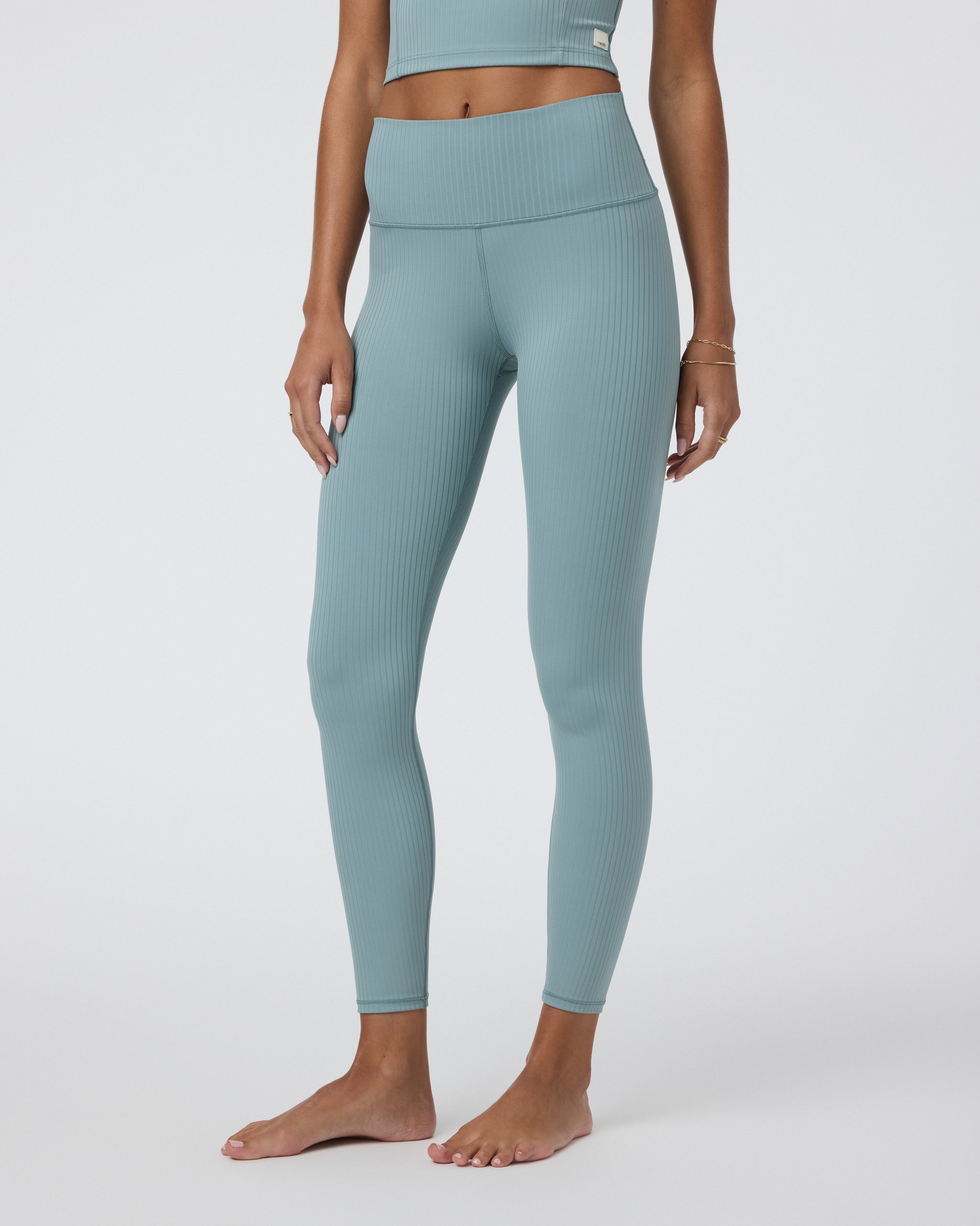 Inversion Rib Legging | Mist