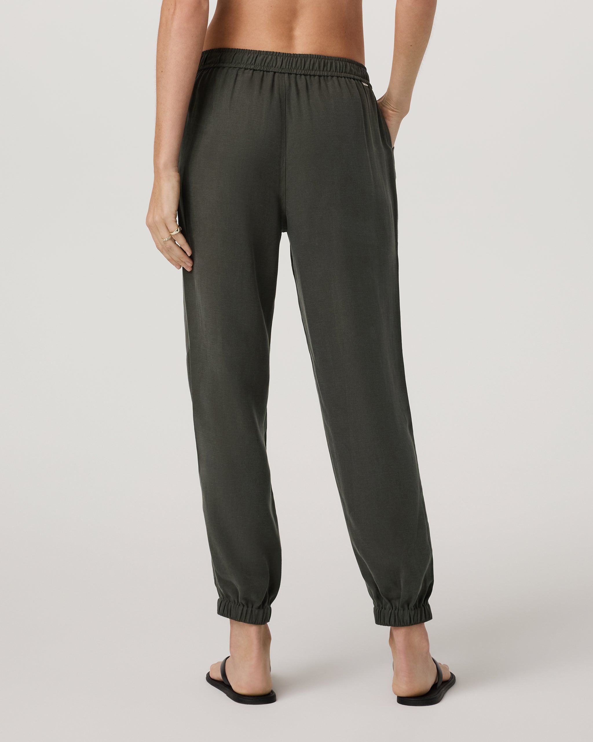 Trestles Twill Jogger | Kale