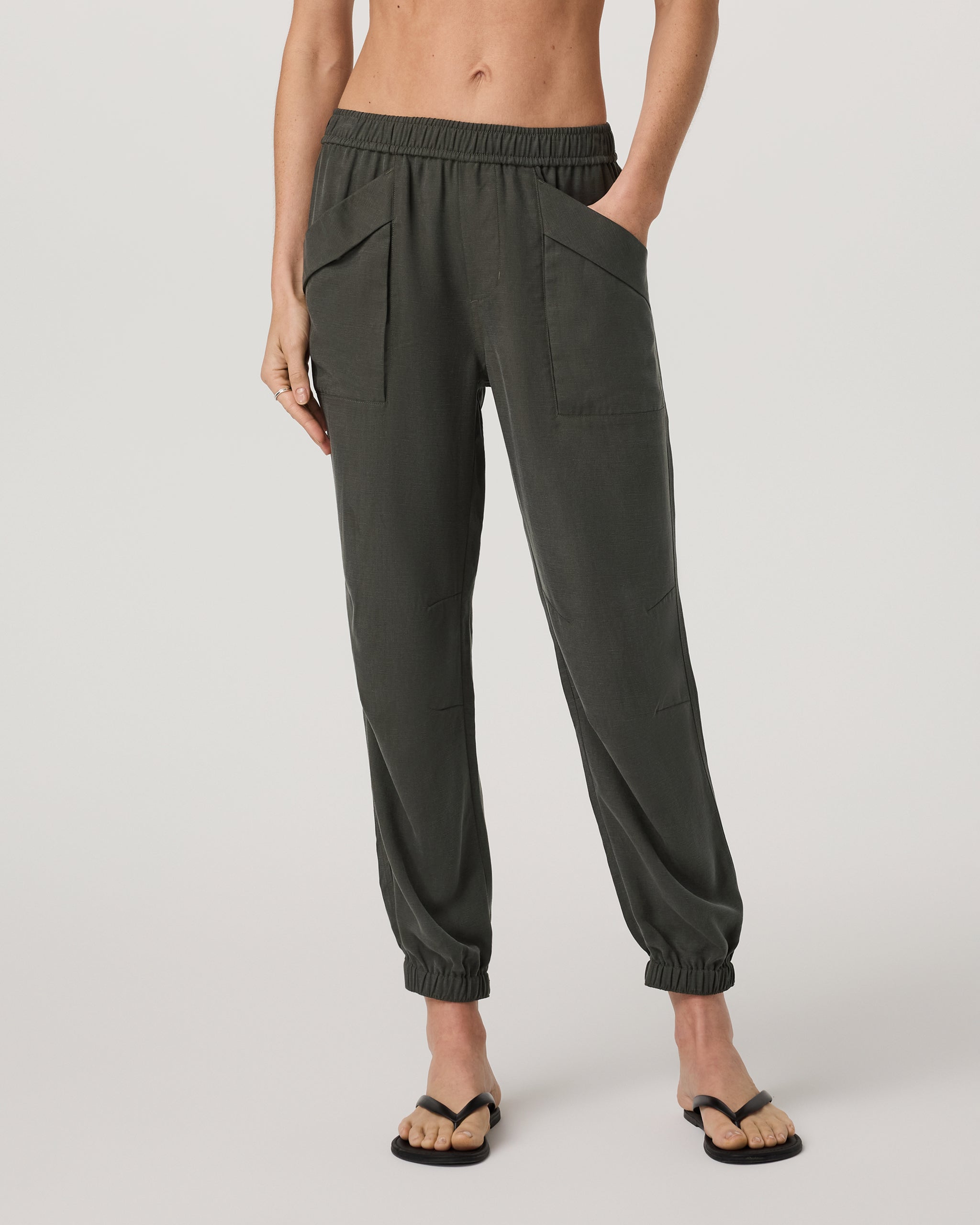 Trestles Twill Jogger | Kale