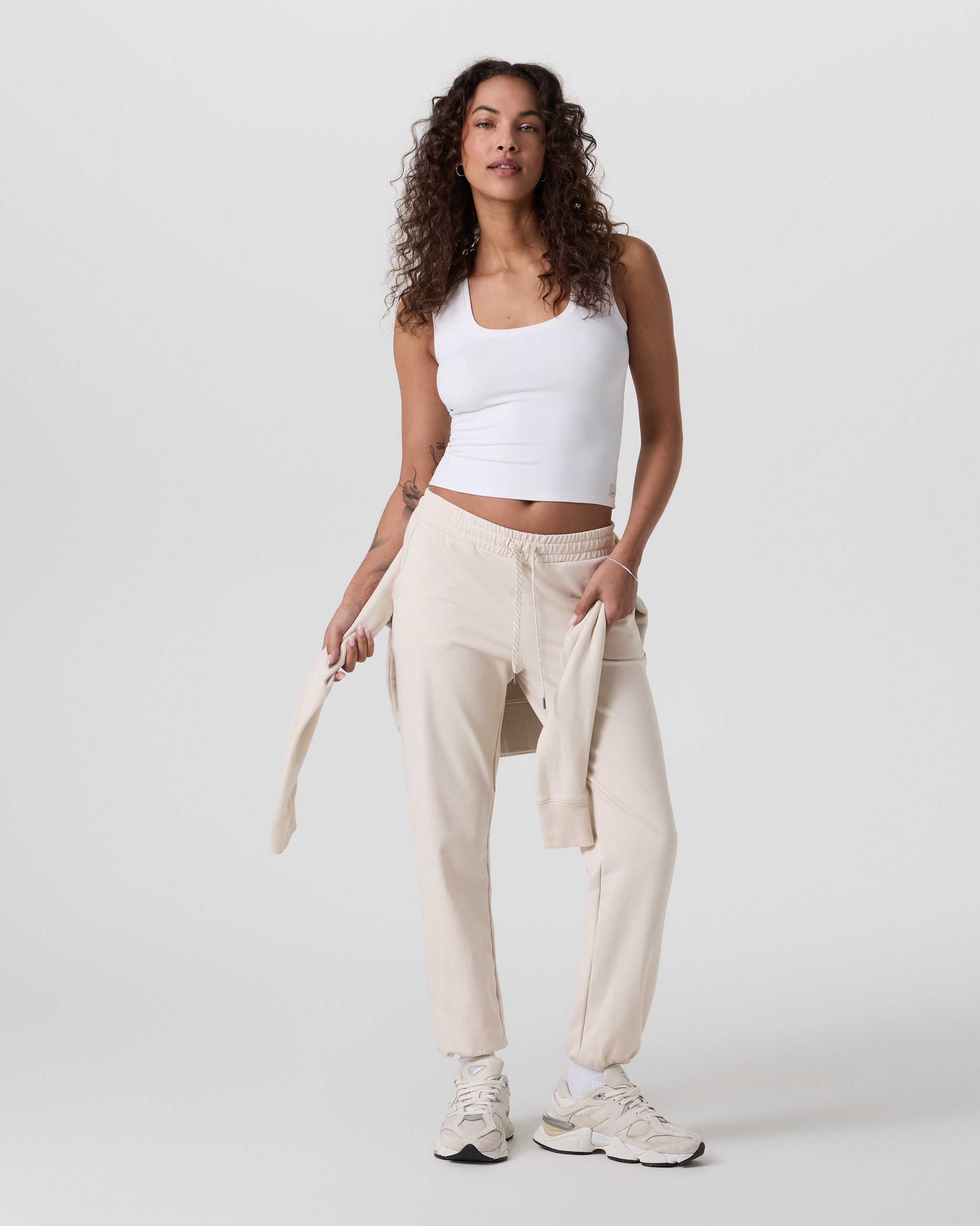 Granite Performance Jogger | Milkweed Heather
