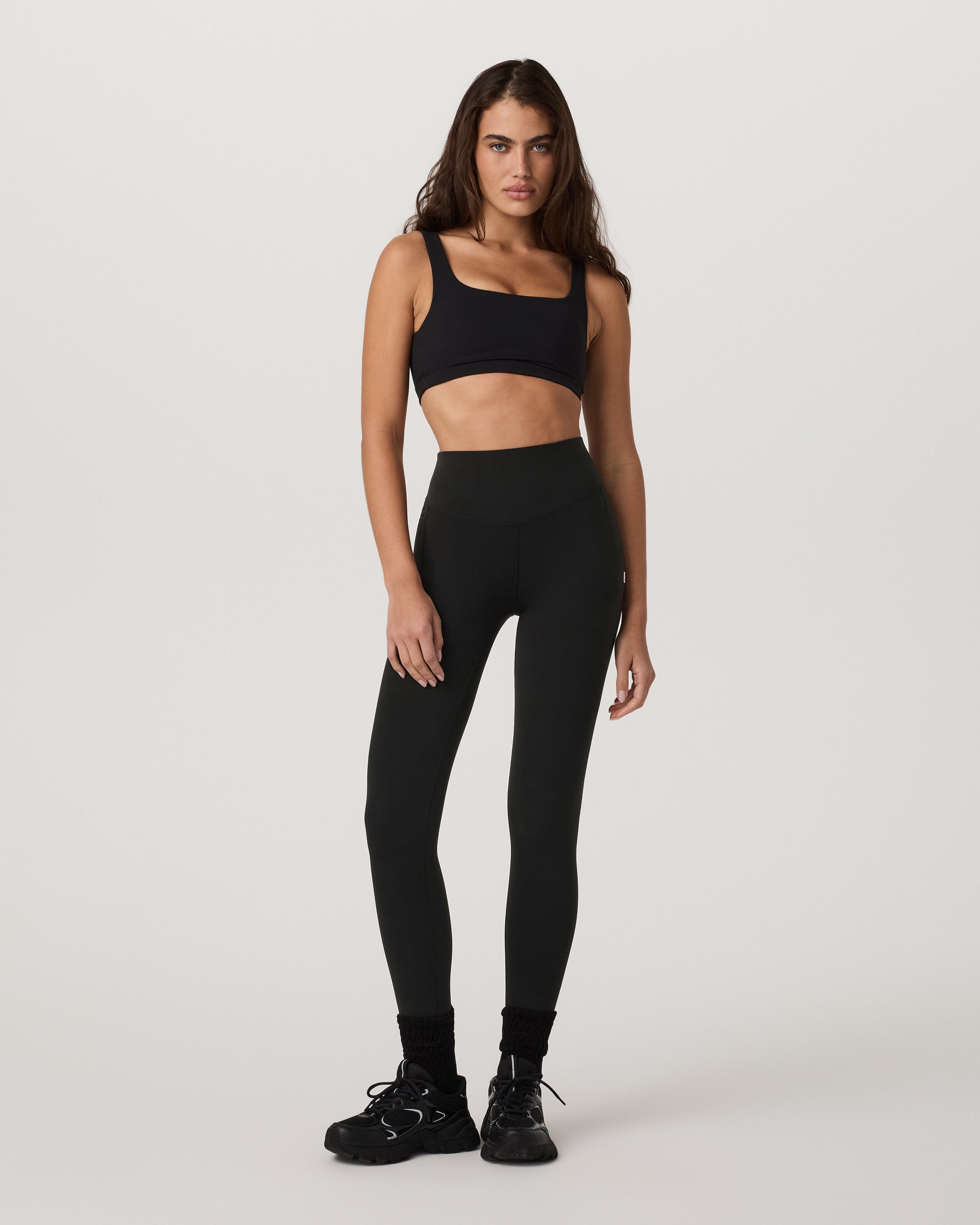 Vuori AllTheForm™ Pocket Legging-Short | Black