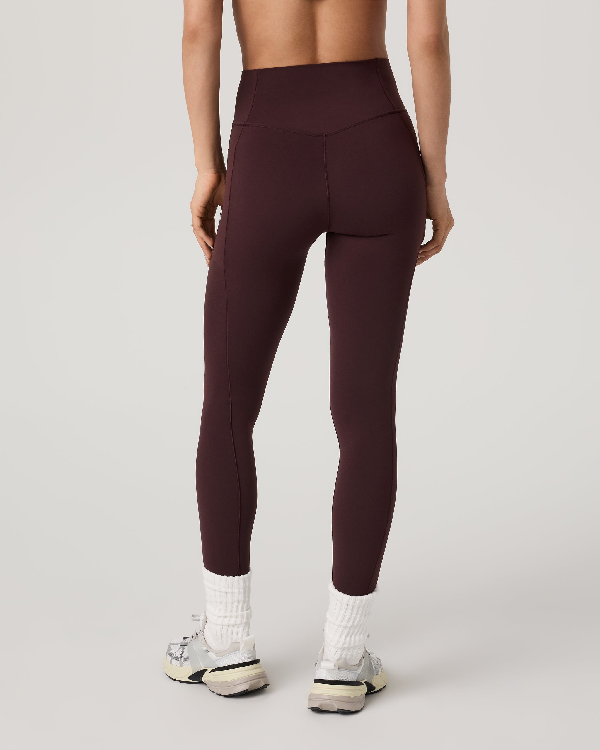 Vuori AllTheForm™ Pocket Legging-Long | Raisin