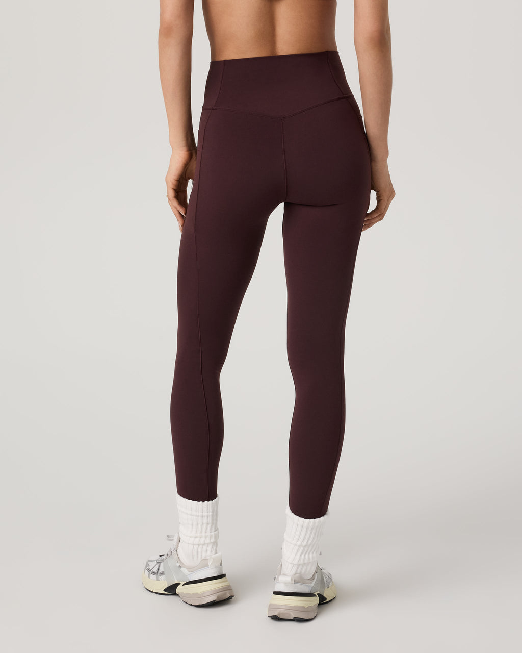 Vuori AllTheForm™ Pocket Legging-Short | Raisin