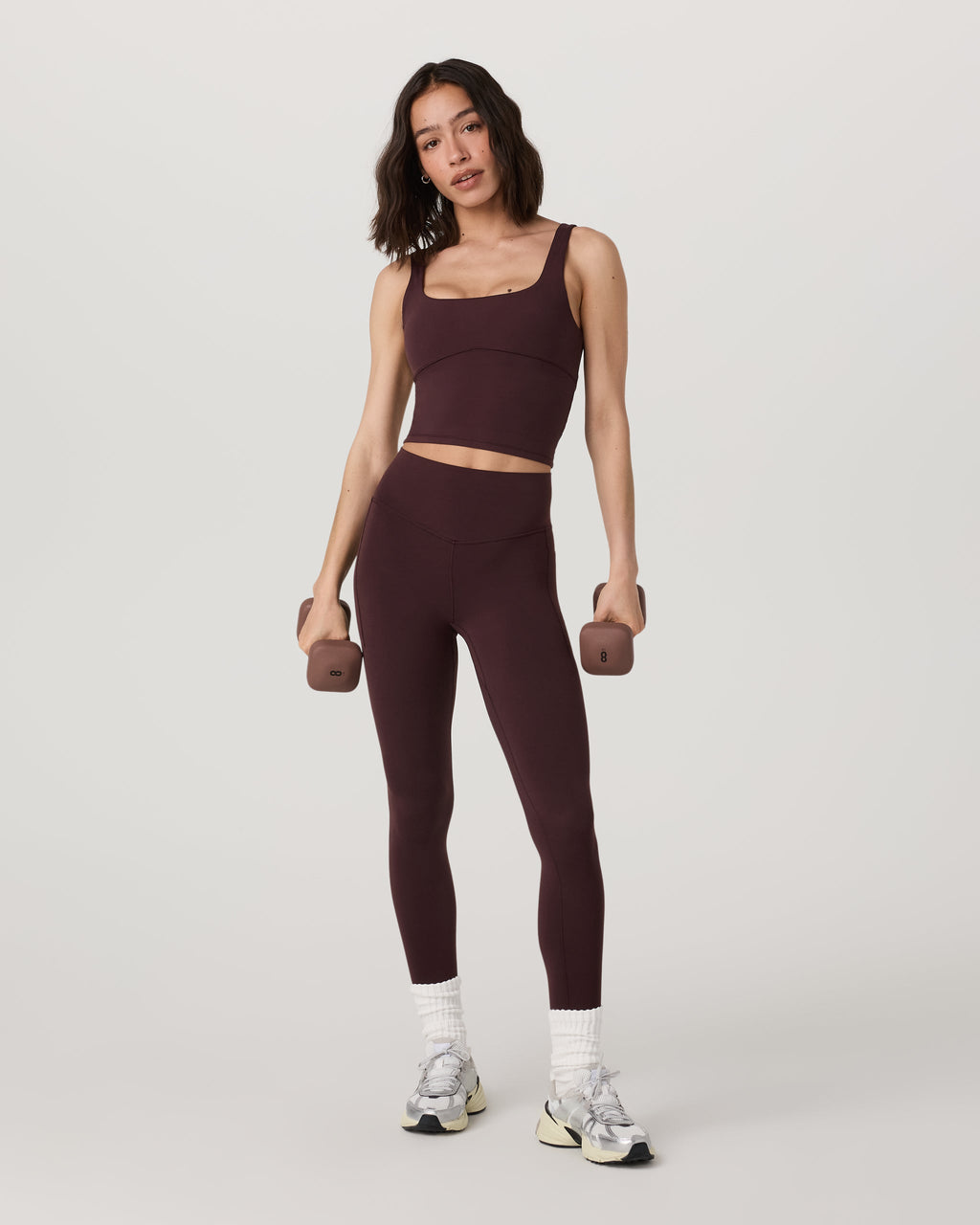 Vuori AllTheForm™ Pocket Legging | Raisin