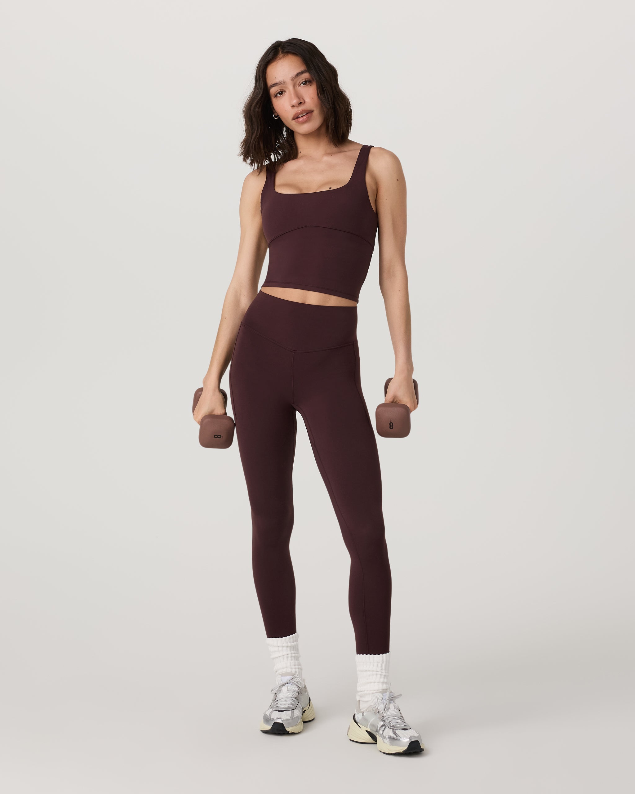 Vuori AllTheForm™ Pocket Legging | Raisin