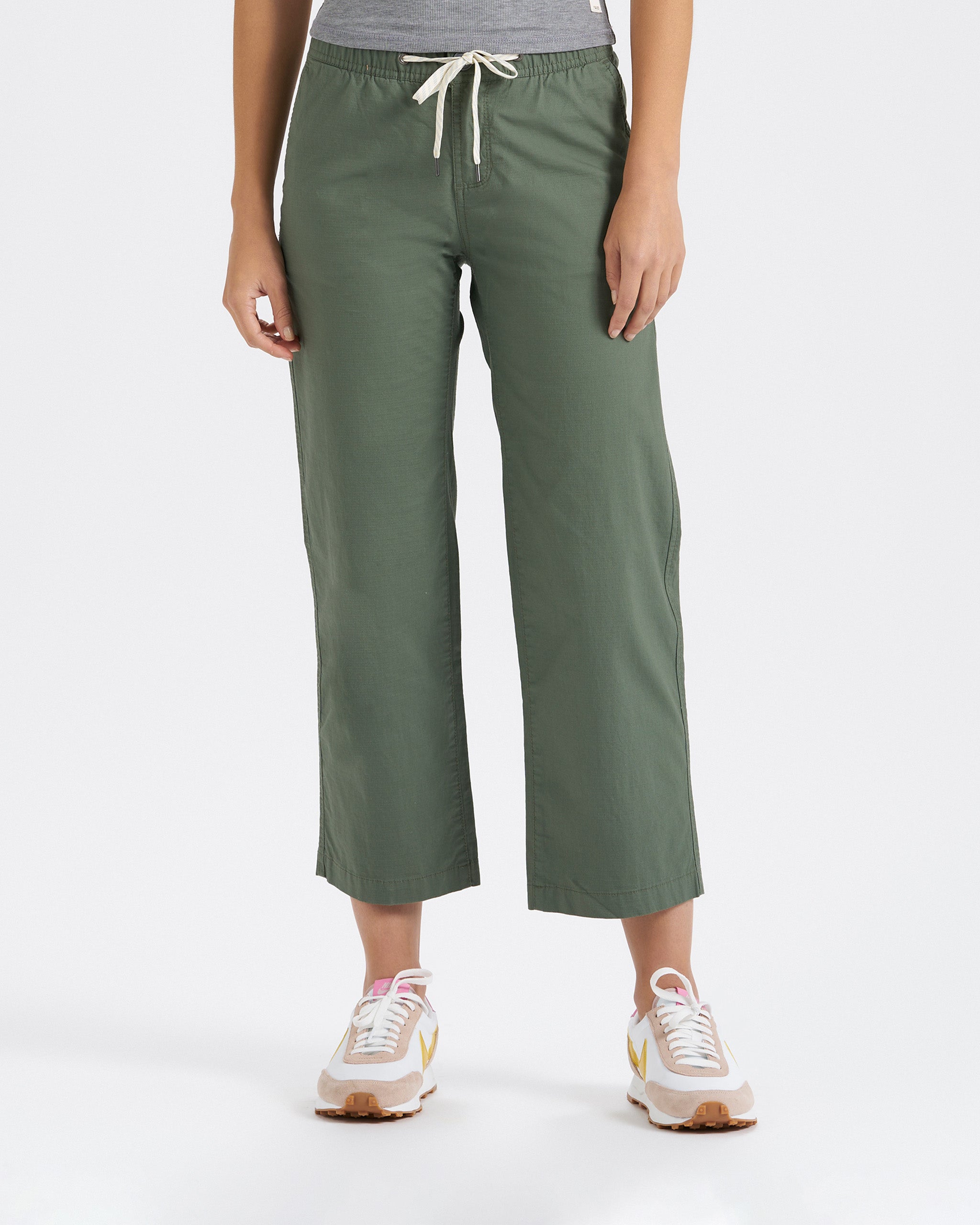 Womens Ripstop Wideleg | Army