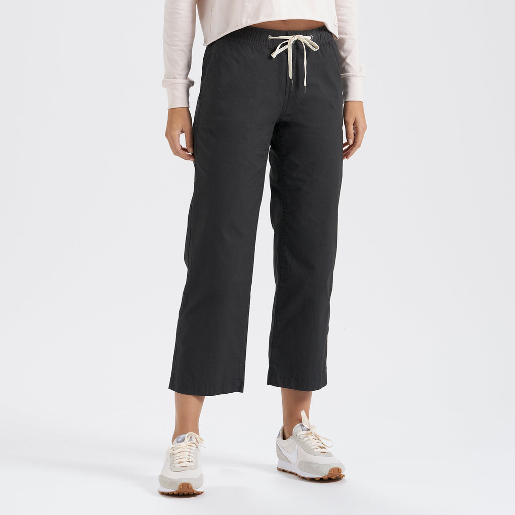 Womens Ripstop Wideleg | Charcoal