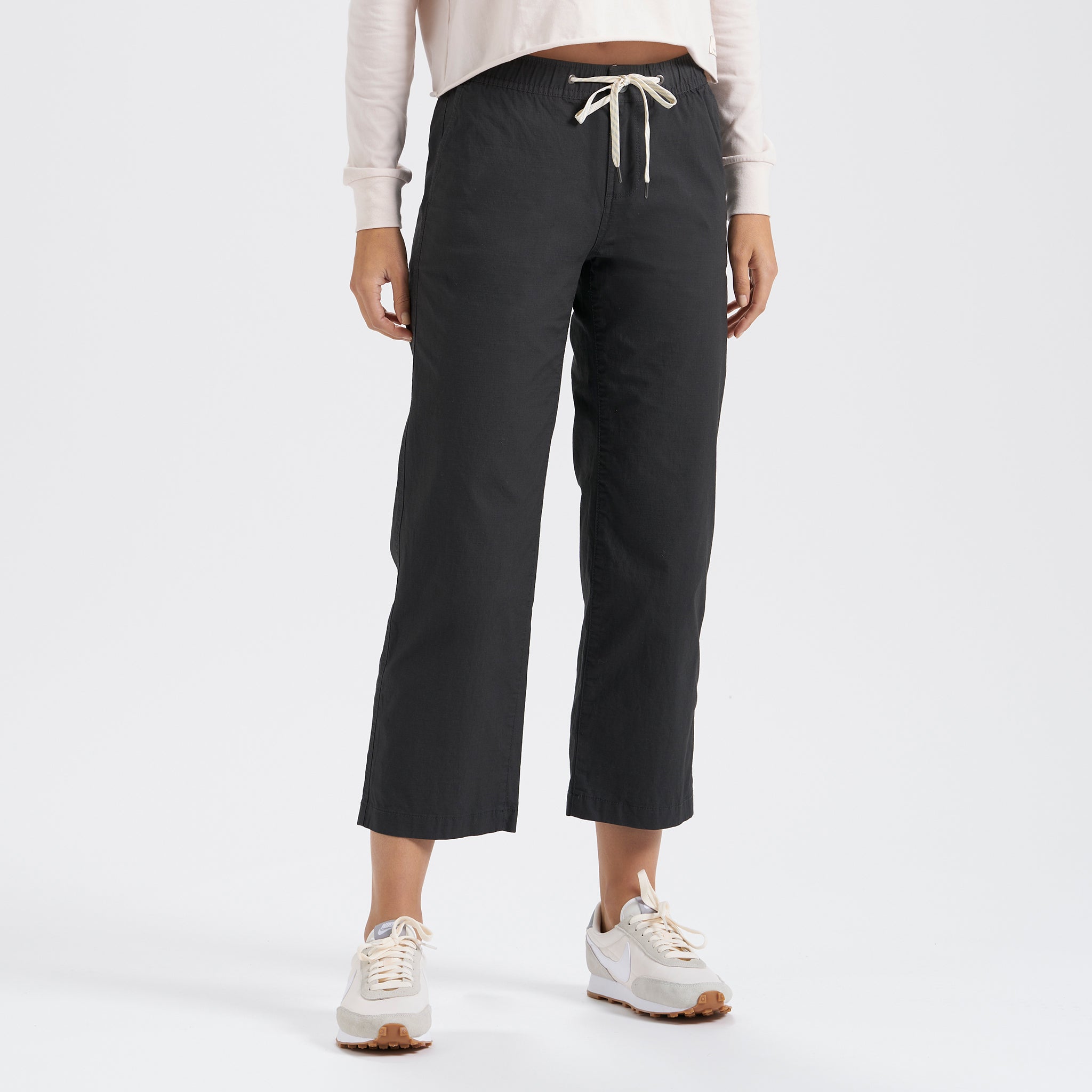 Womens Ripstop Wideleg | Charcoal