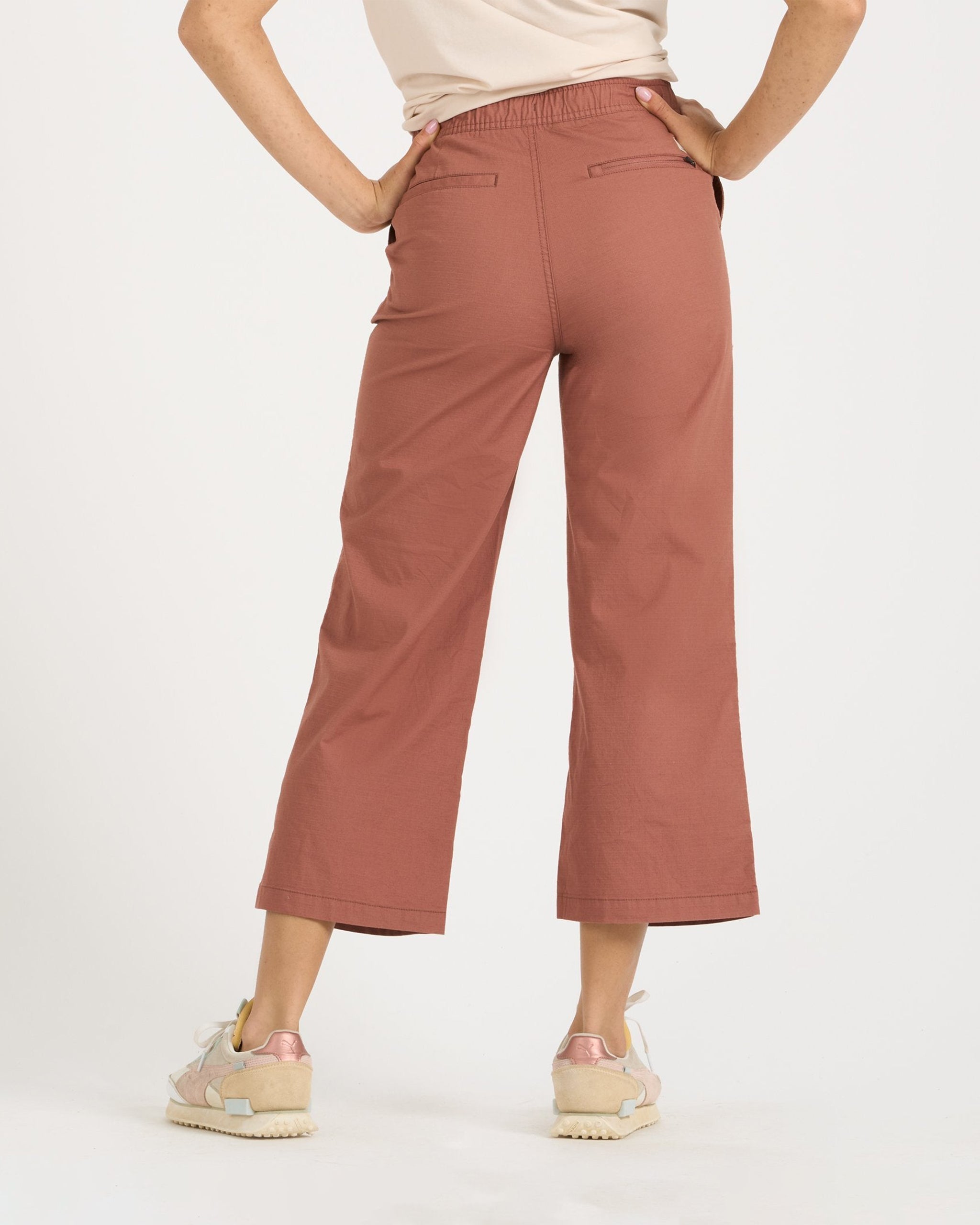 Womens Ripstop Wideleg | Copper