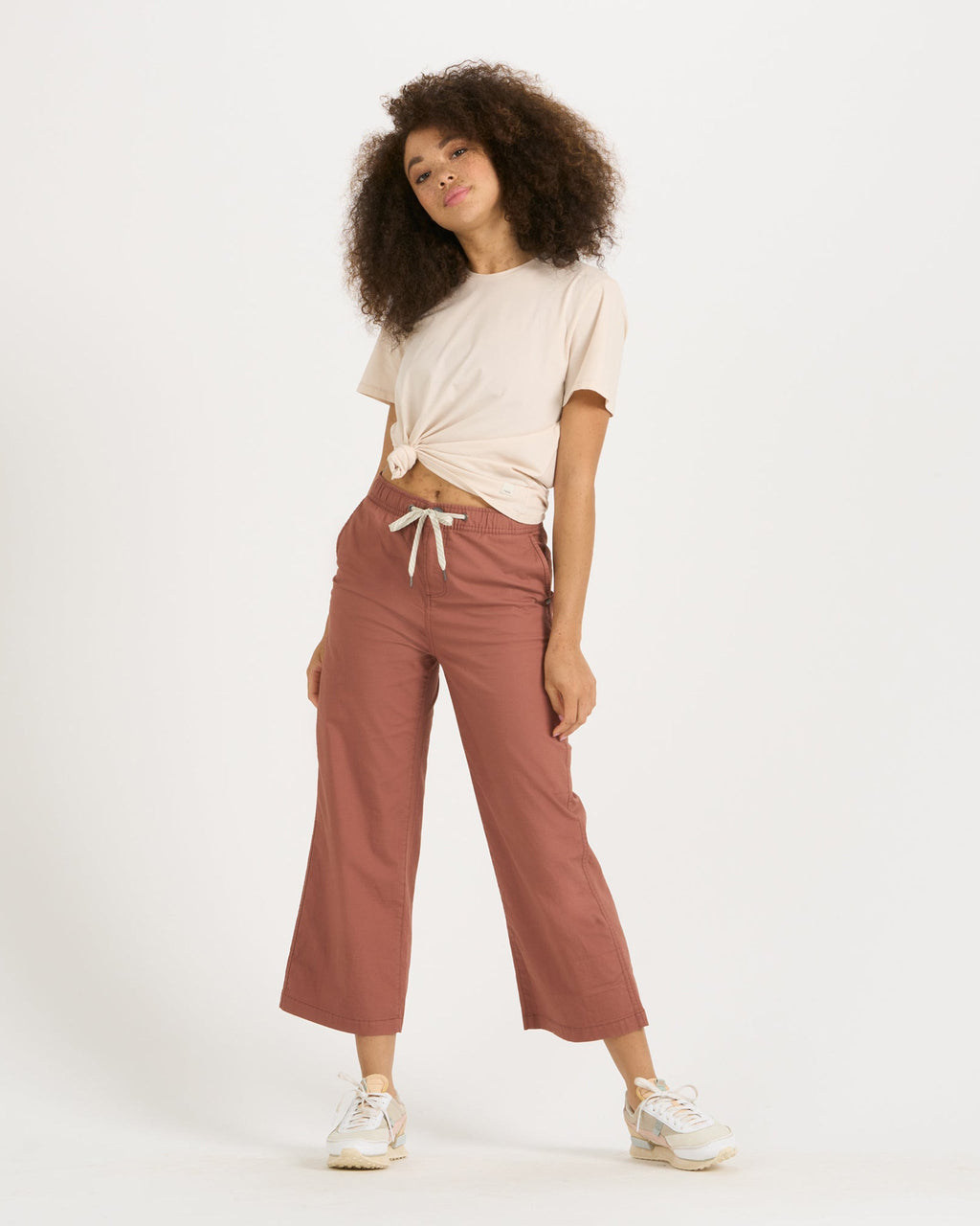 Womens Ripstop Wideleg | Copper