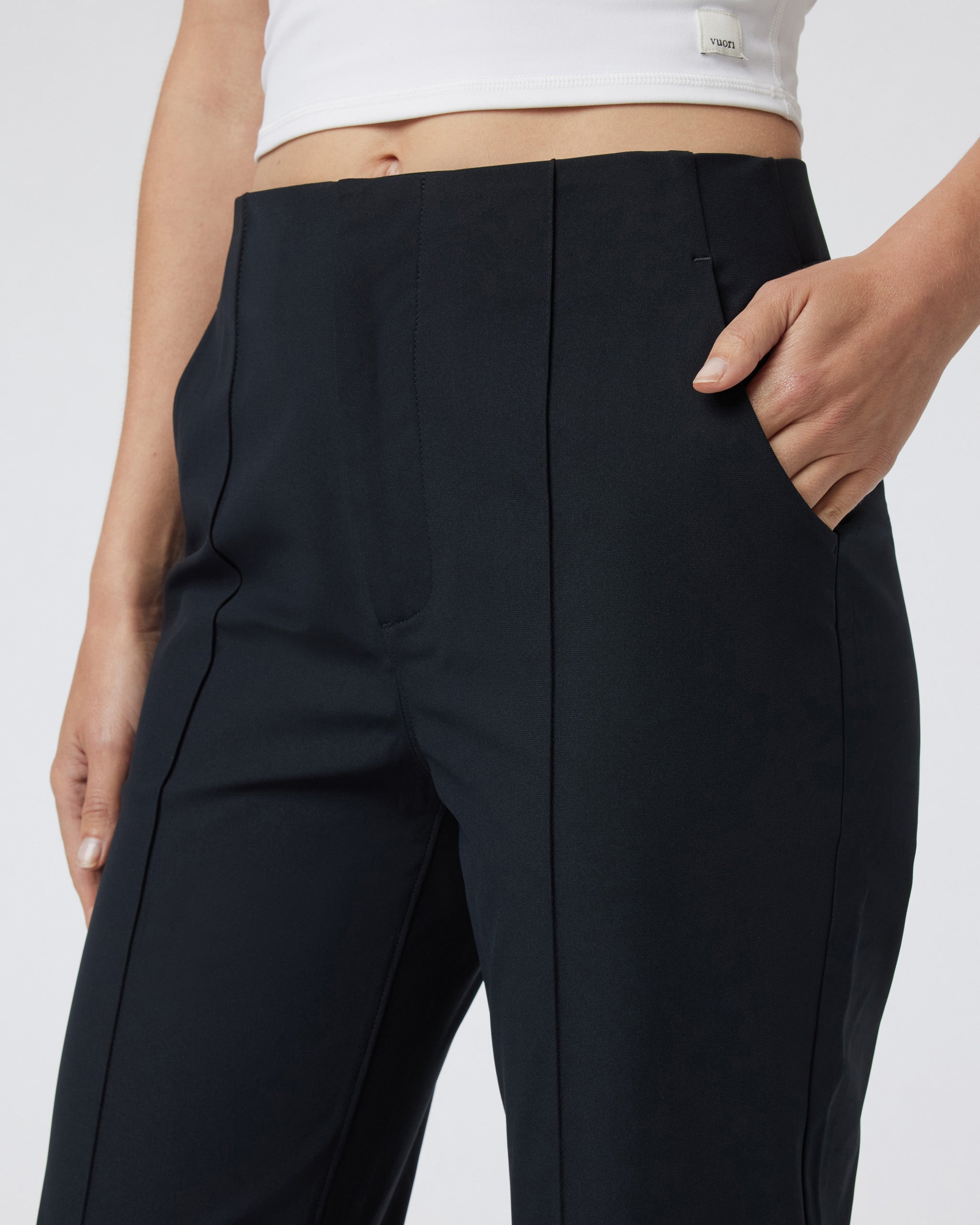 Women's Meta Crop Pant | Black