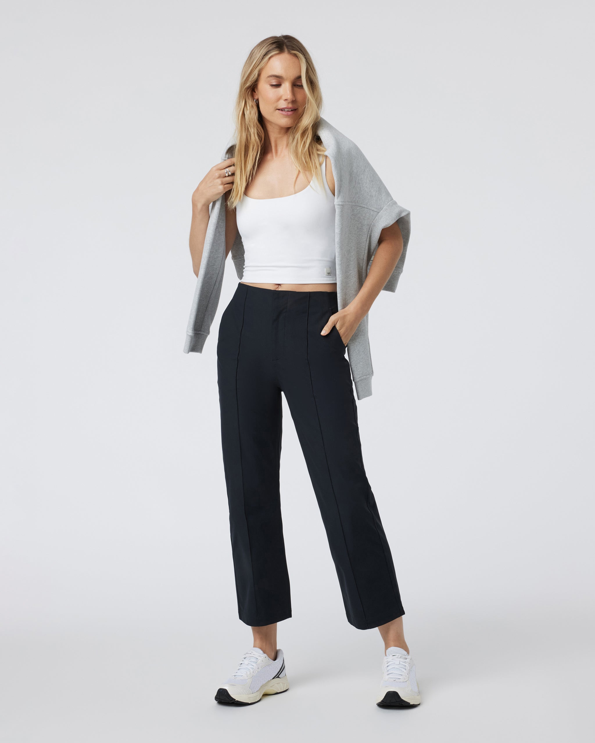 Women's Meta Crop Pant | Black