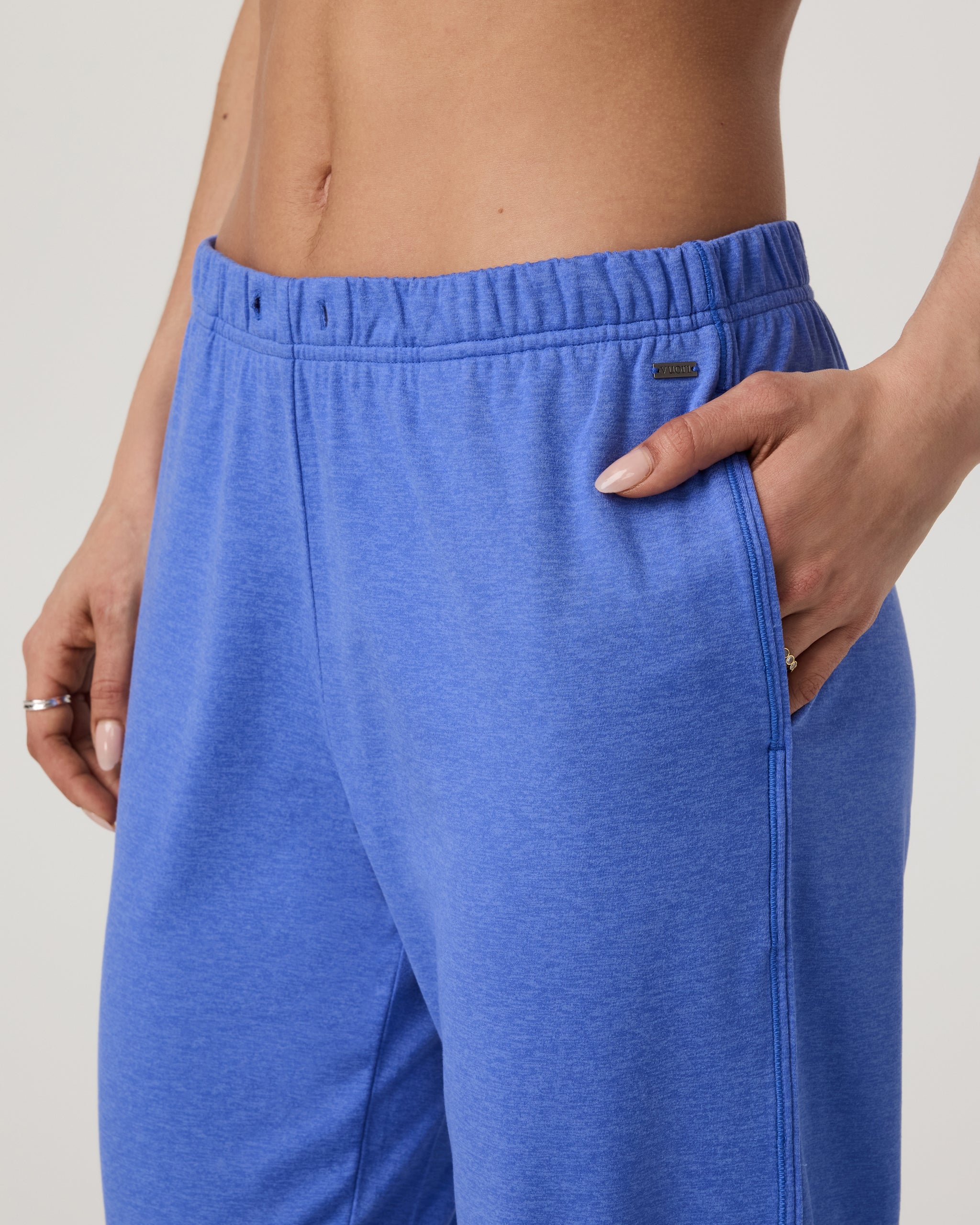 Halo Modern Sweatpant | Bright Iris Heather