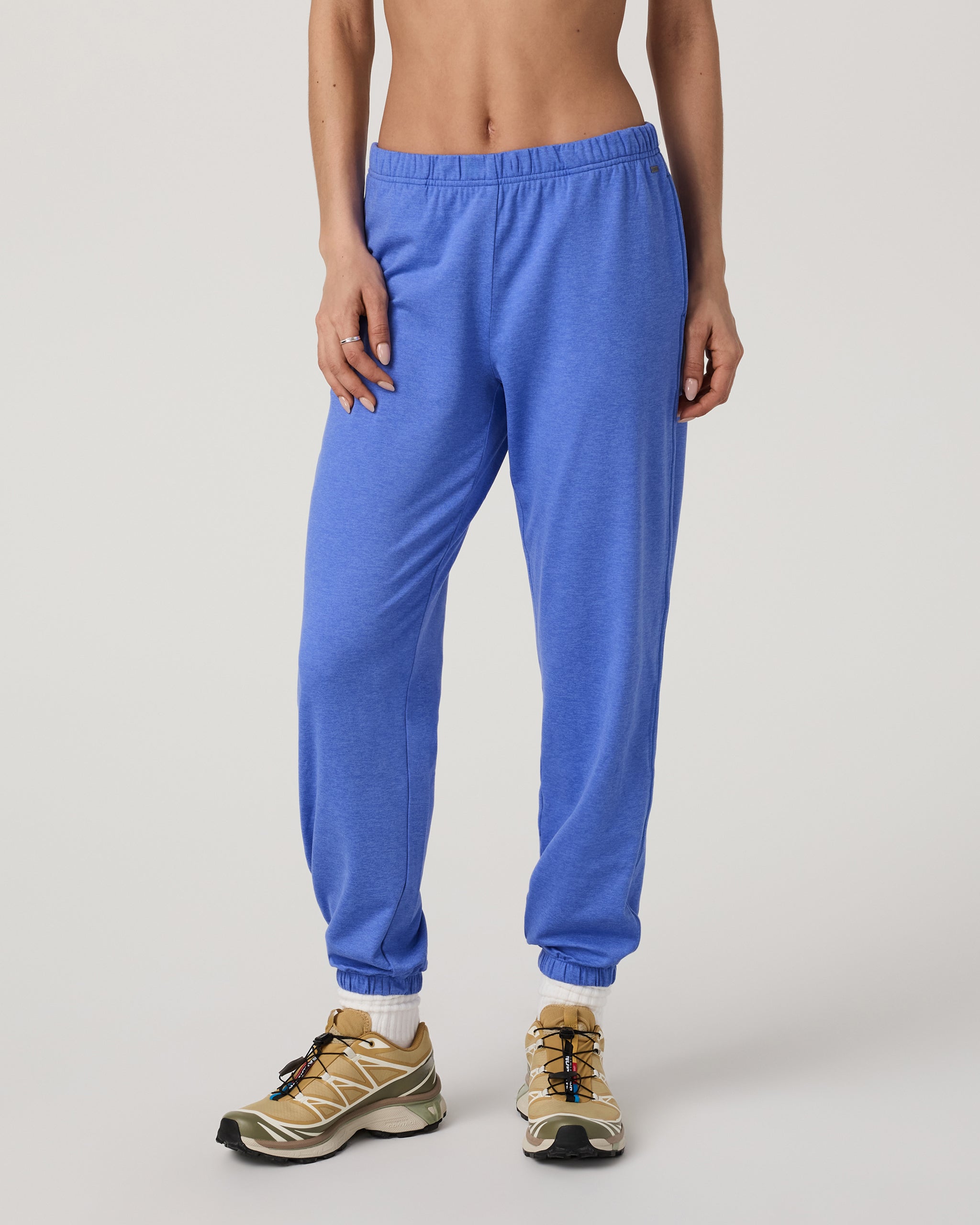Halo Modern Sweatpant | Bright Iris Heather