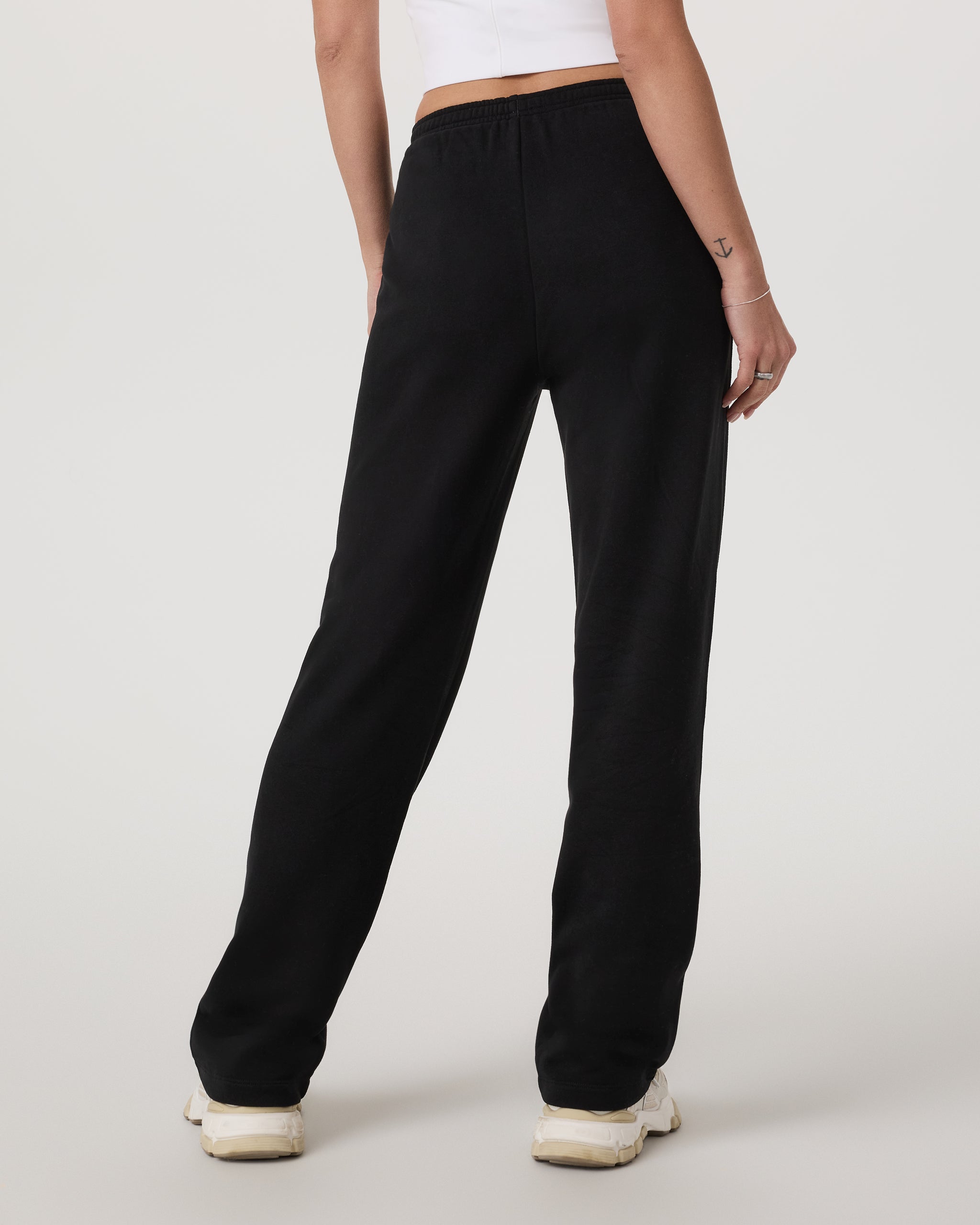 Sedona Straight Leg Sweatpant-Short | Black