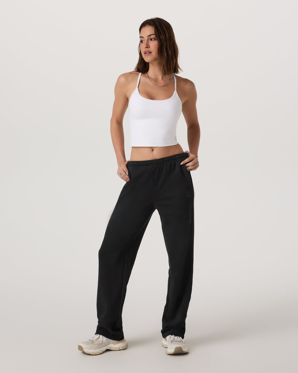 Sedona Straight Leg Sweatpant | Black