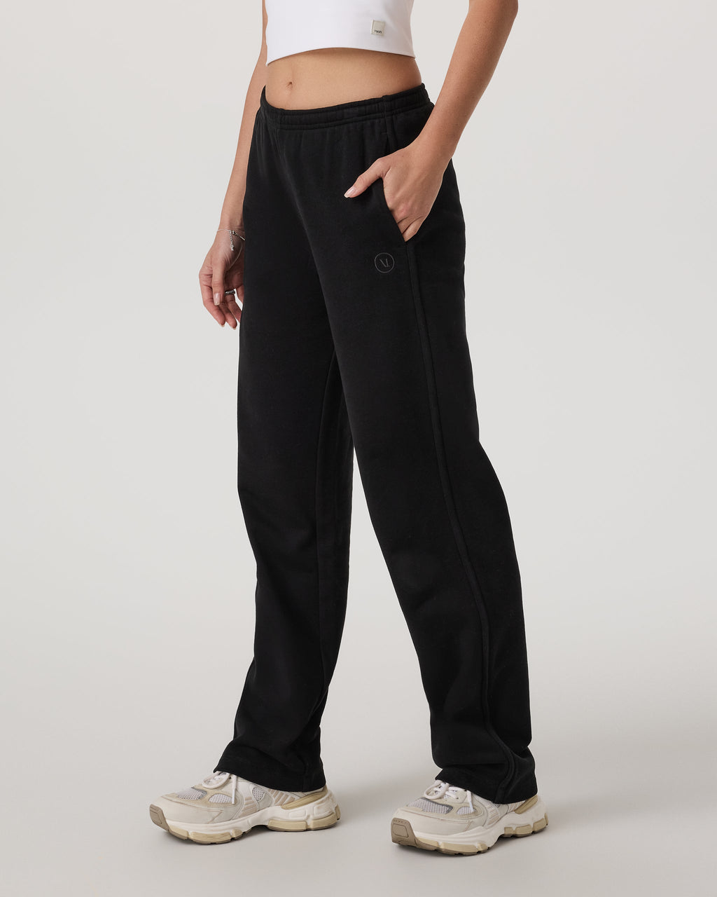 Sedona Straight Leg Sweatpant | Black