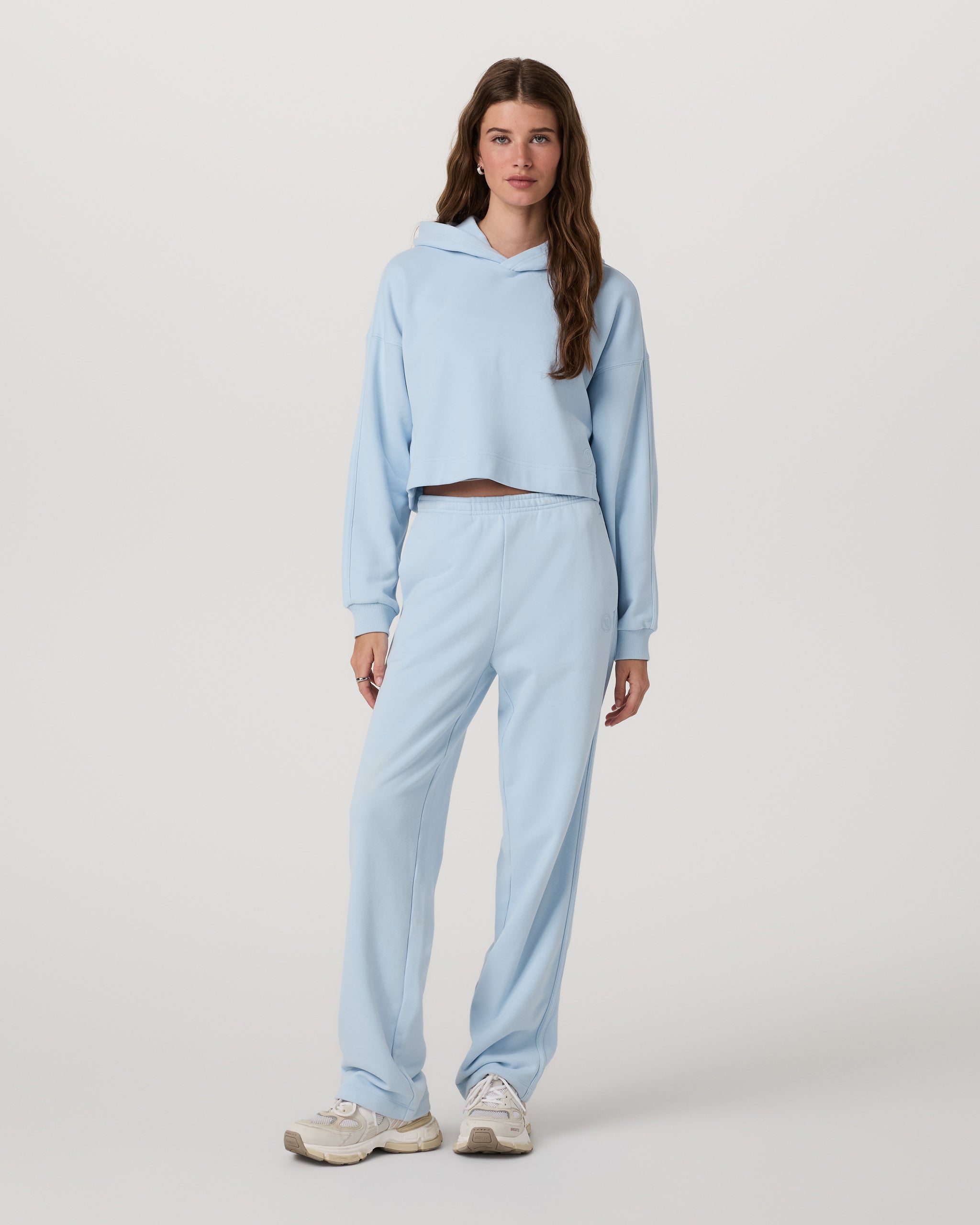 Sedona Straight Leg Sweatpant | Crystal Blue
