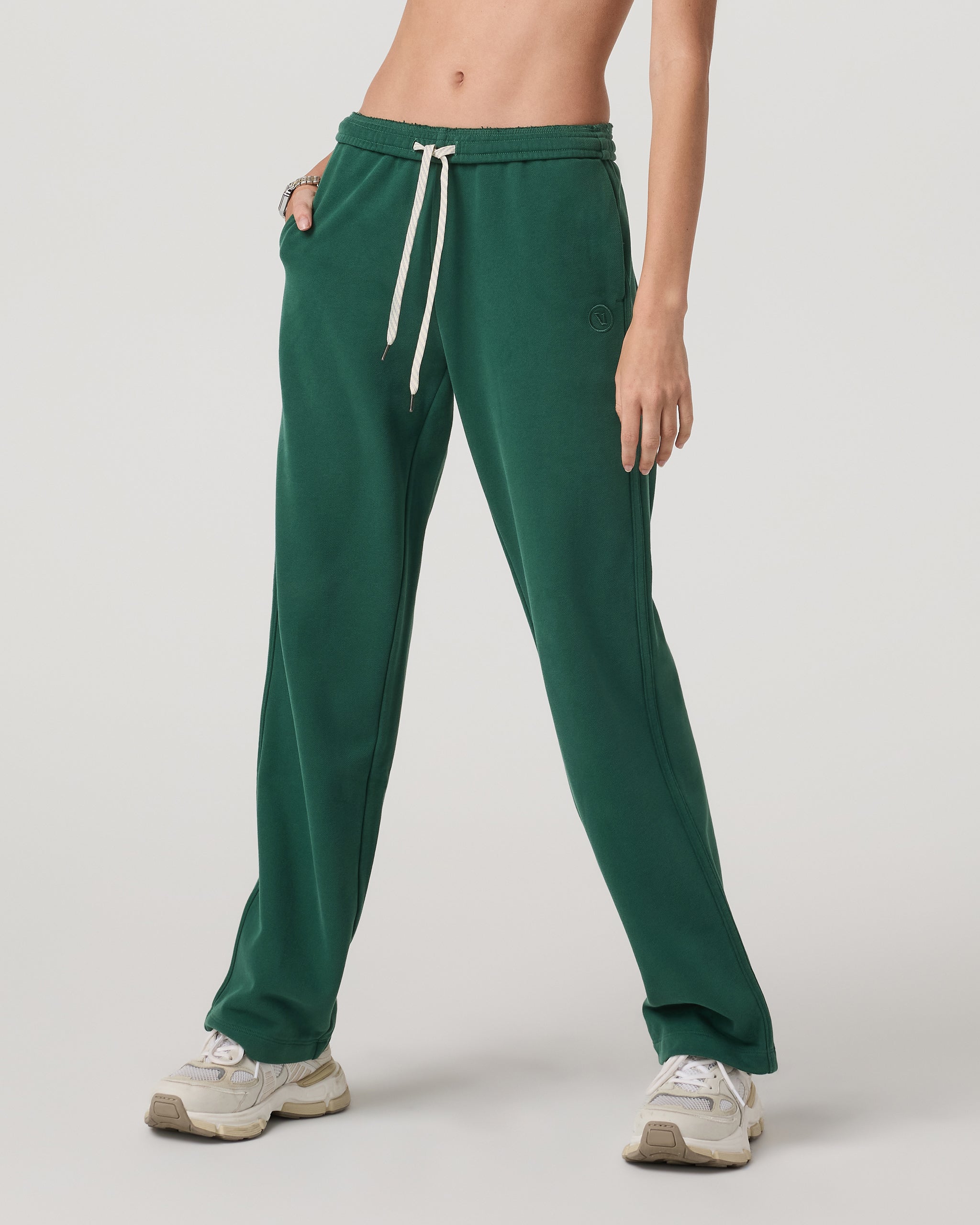 Sedona Straight Leg Sweatpant | Viridian