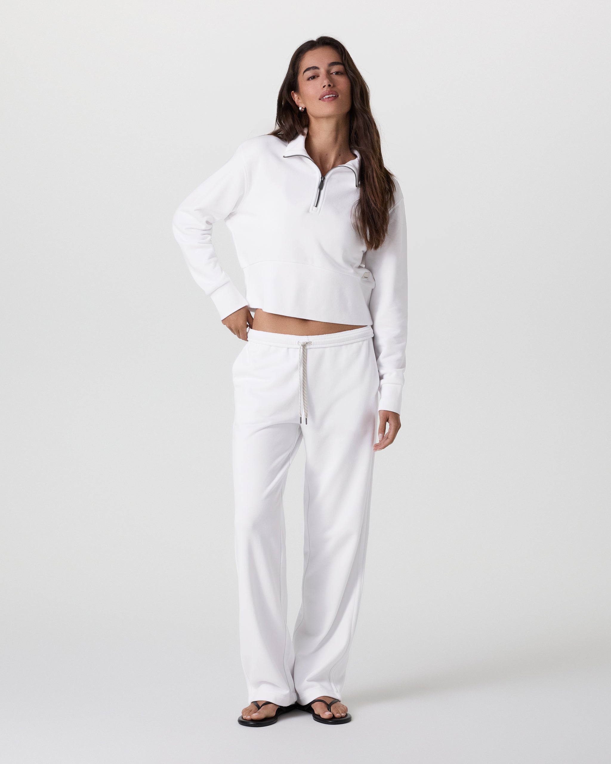 Sedona Sport Half Zip | White