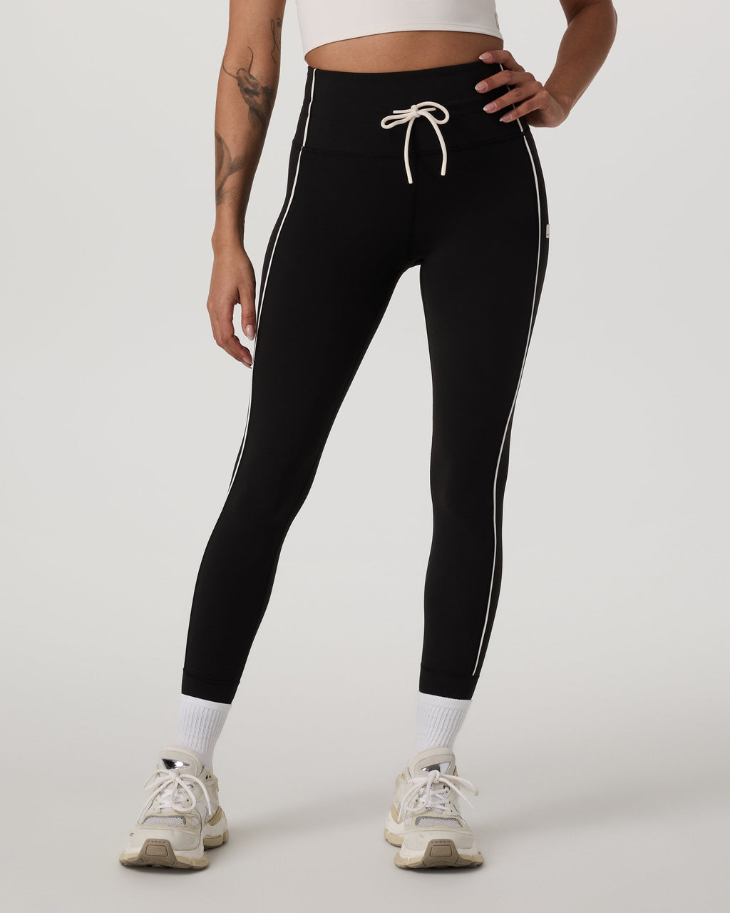 Daily Piped Legging | Black