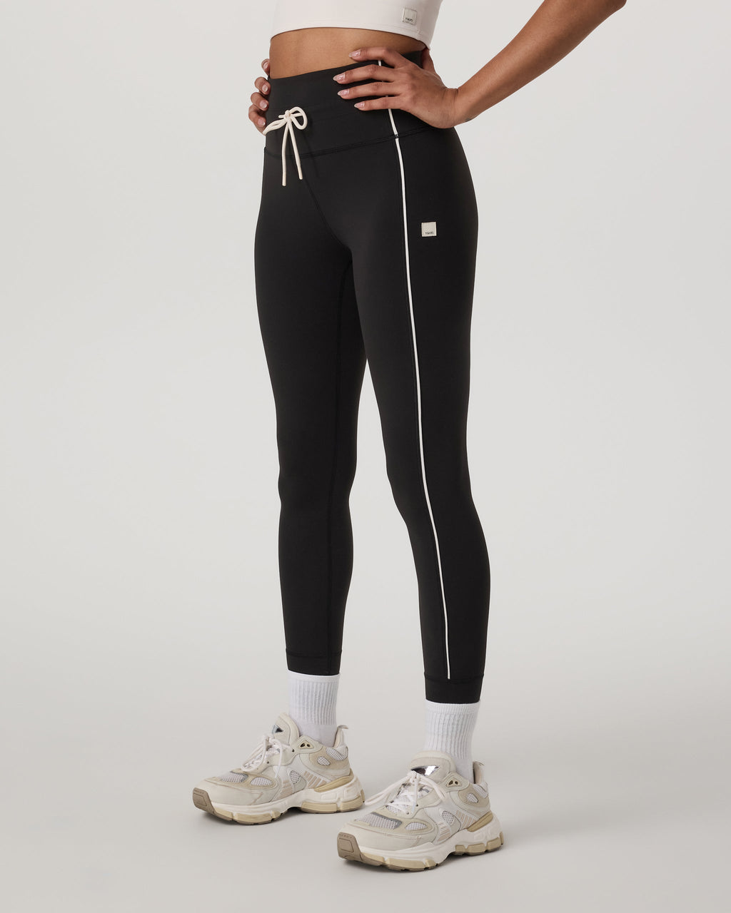 Daily Piped Legging | Black