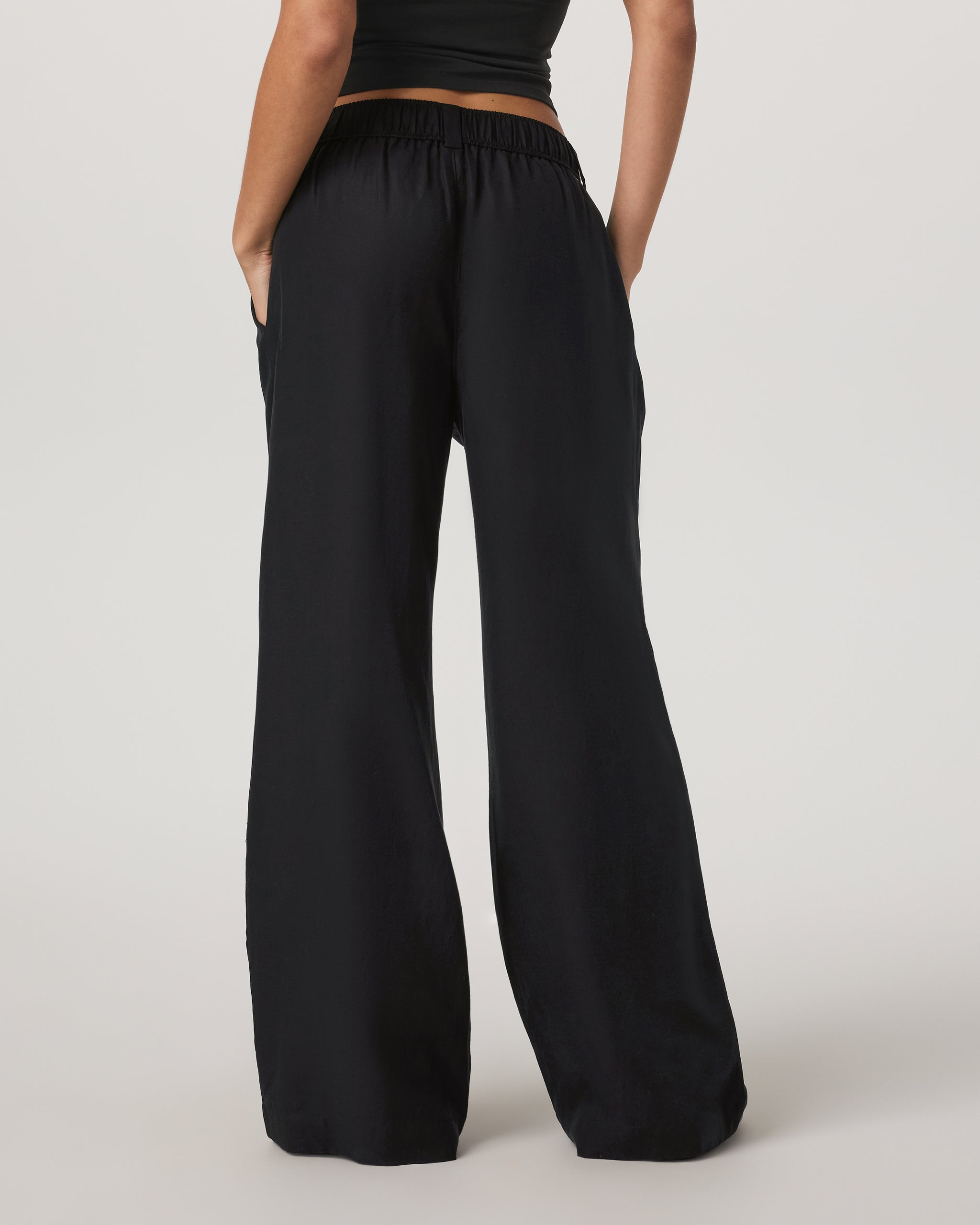 Trestles Twill Wideleg | Black