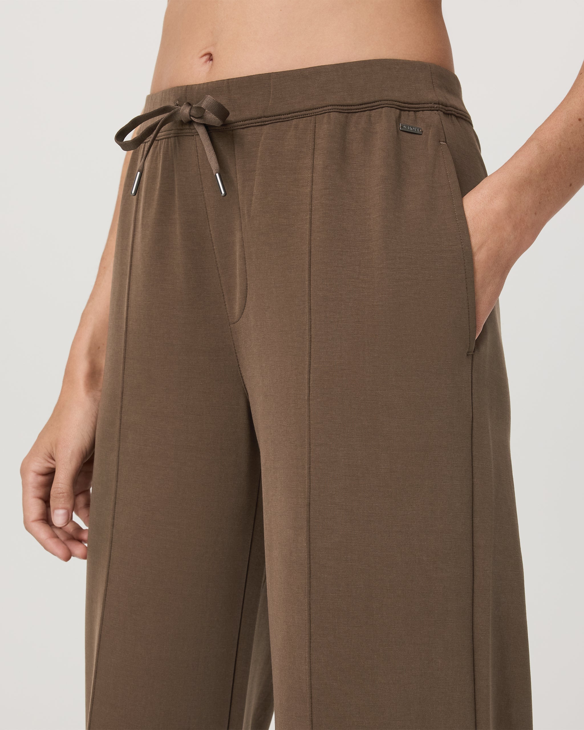 Compose Wideleg Pant | Espresso